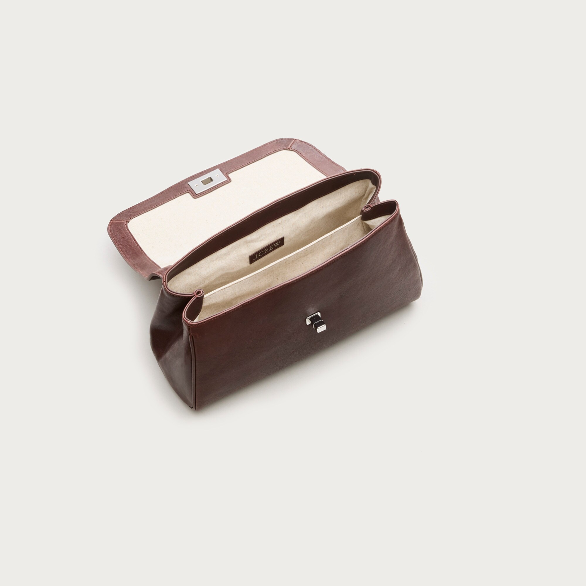 Evie shoulder bag in leather