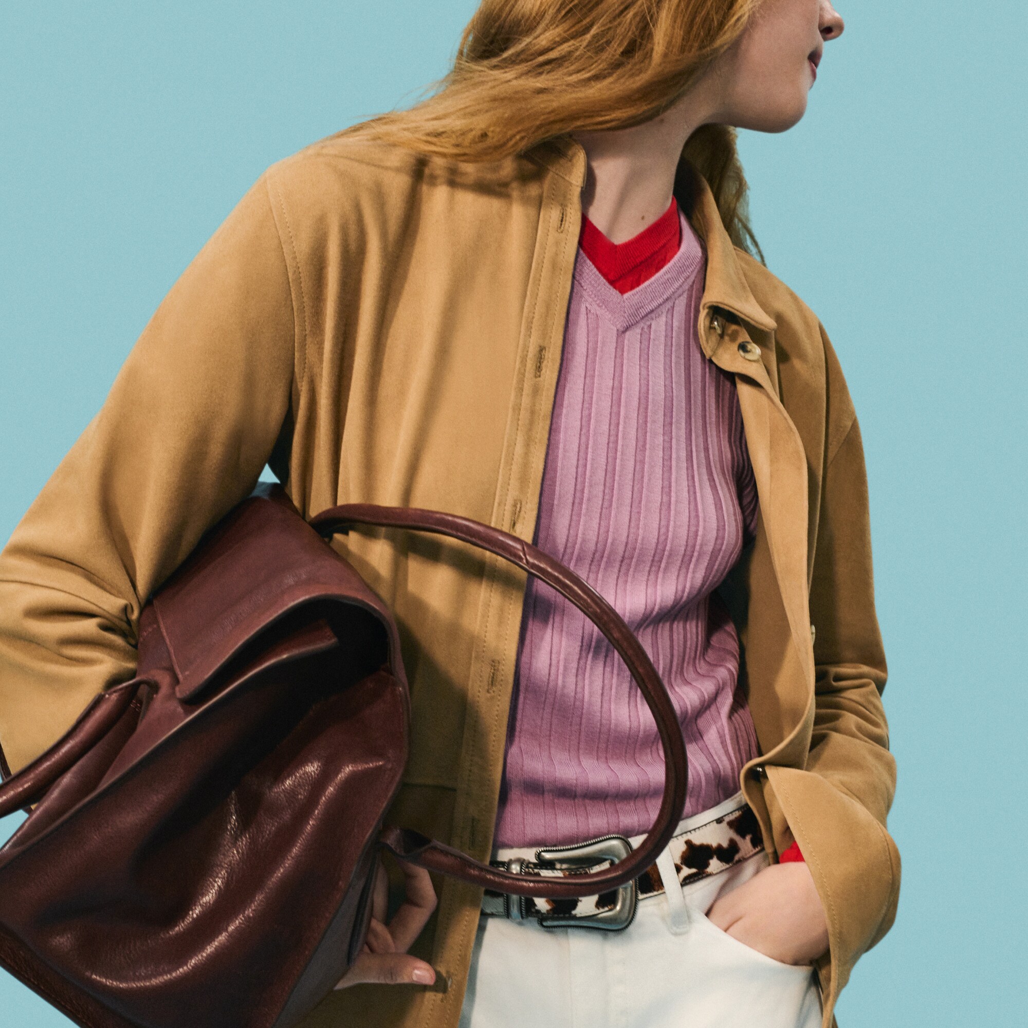 Berkeley large tote in leather