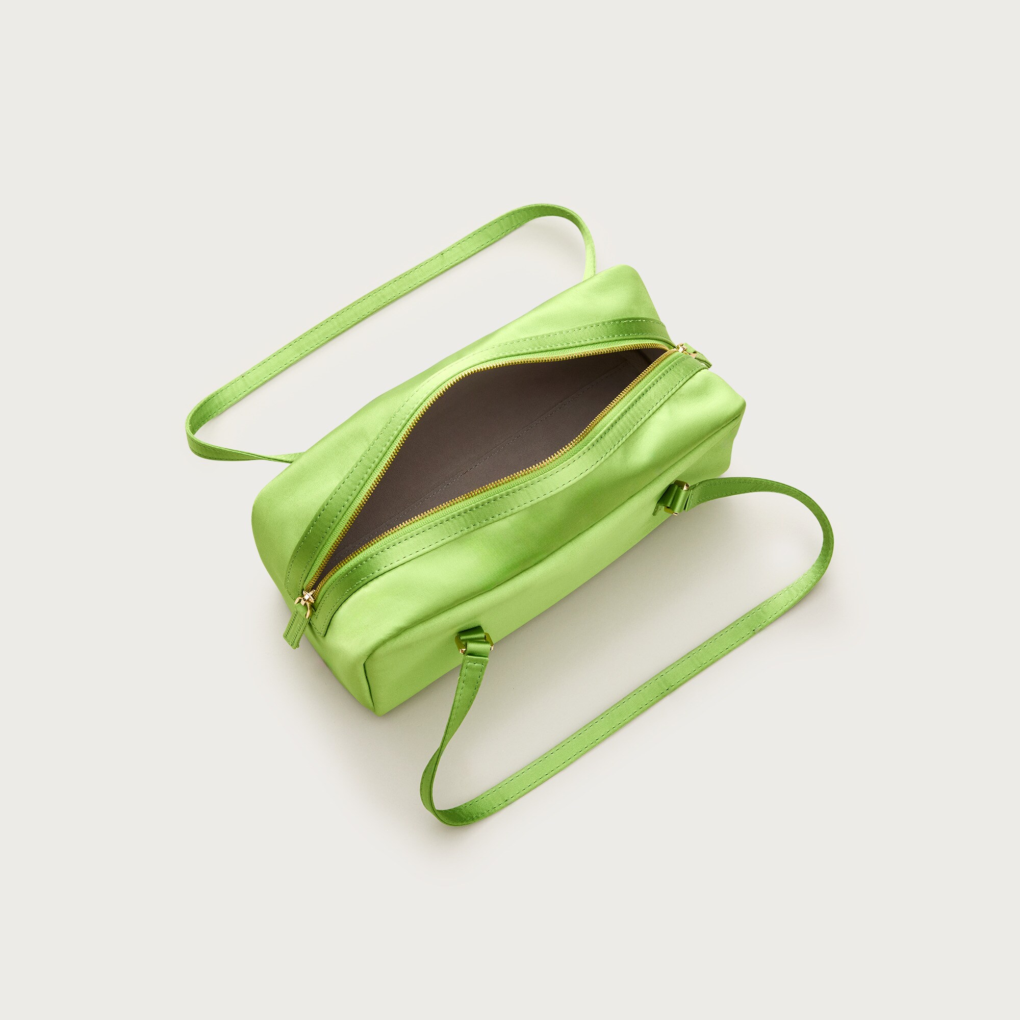 Delphine shoulder bag in satin