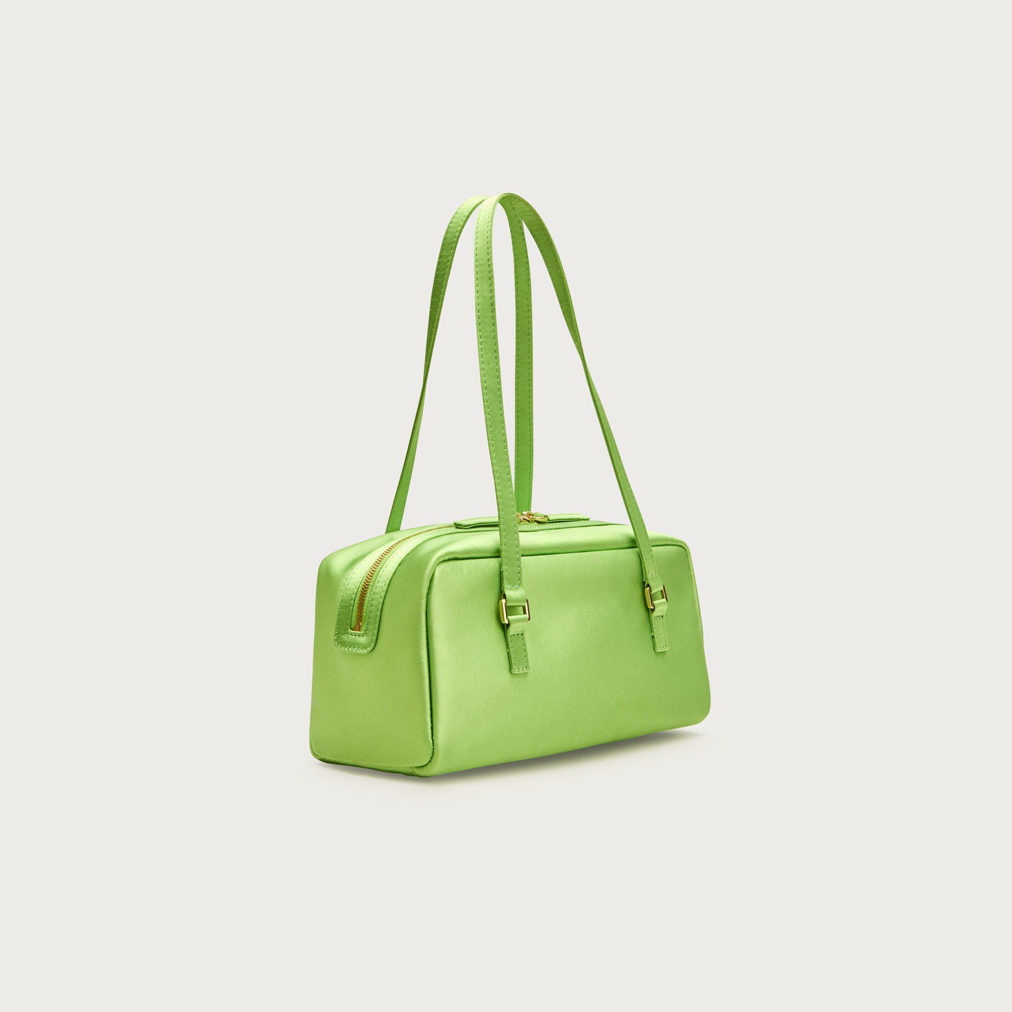 Delphine shoulder bag in satin