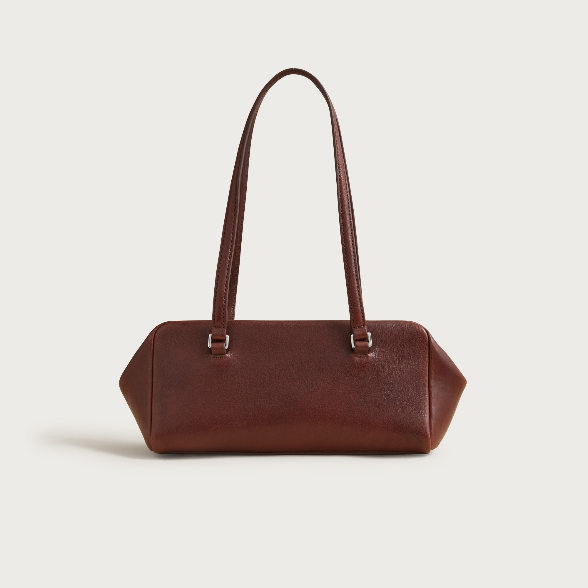Delphine shoulder bag in novelty leather