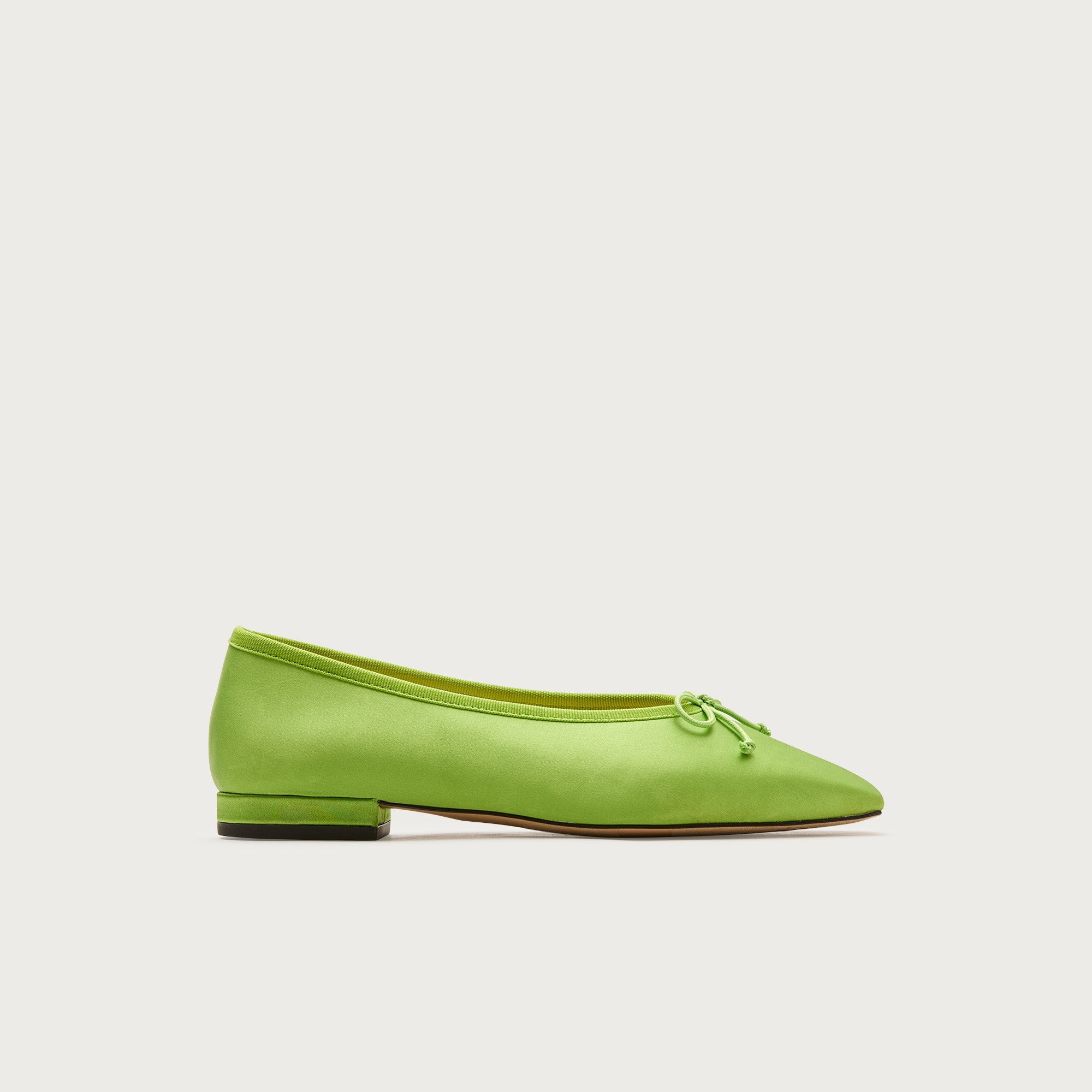 Sophie ballet flats in satin