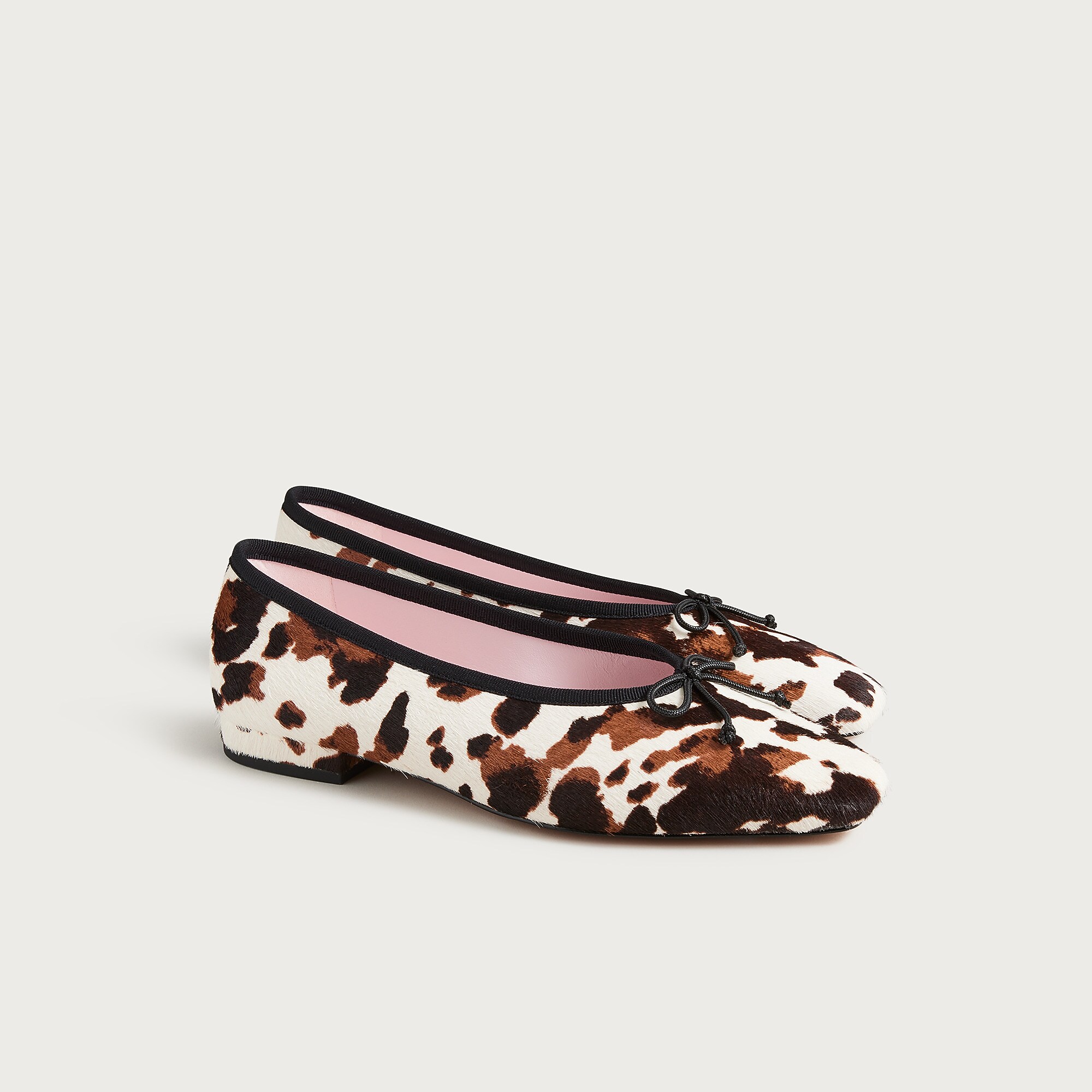 Sophie ballet flats in printed calf hair