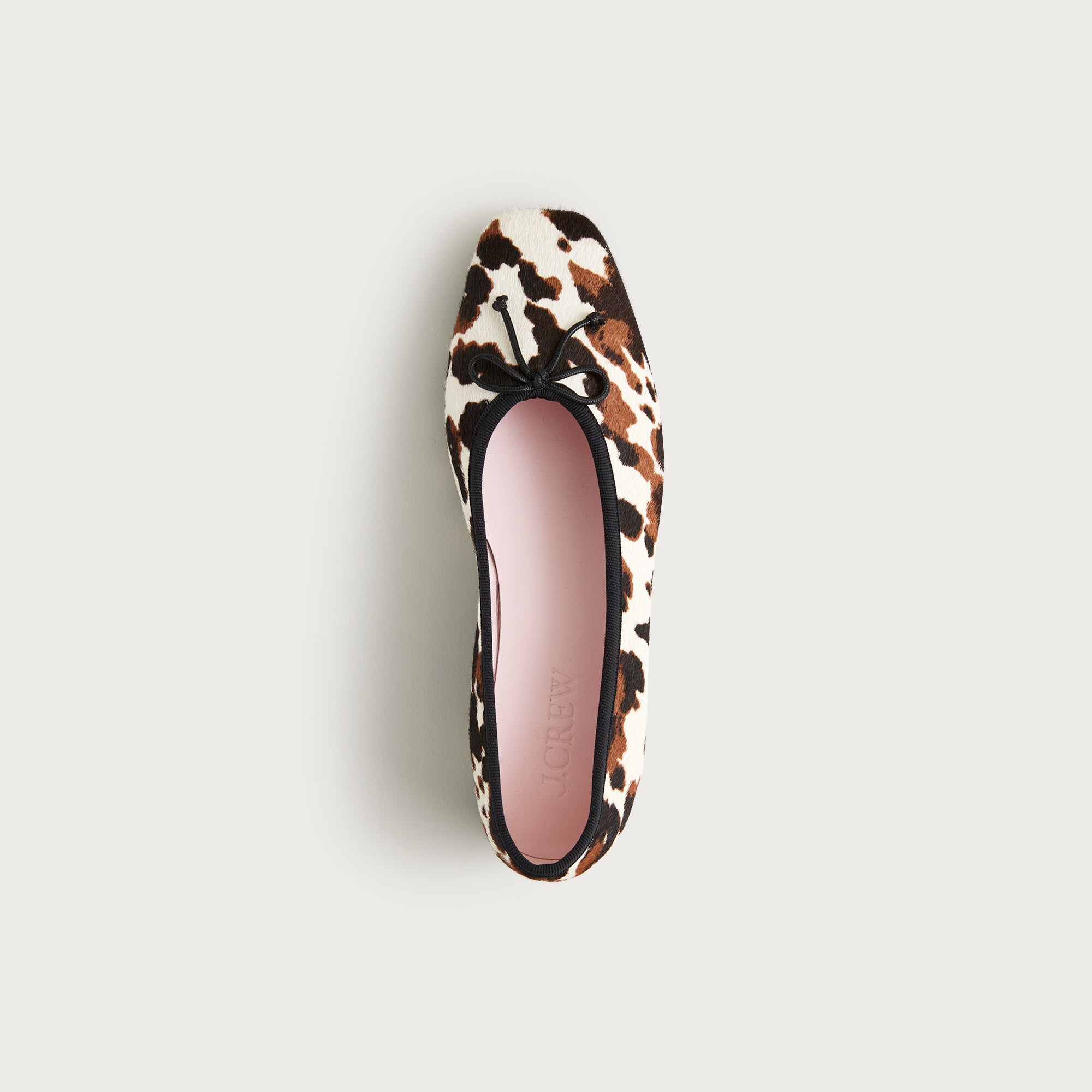 Sophie ballet flats in printed calf hair