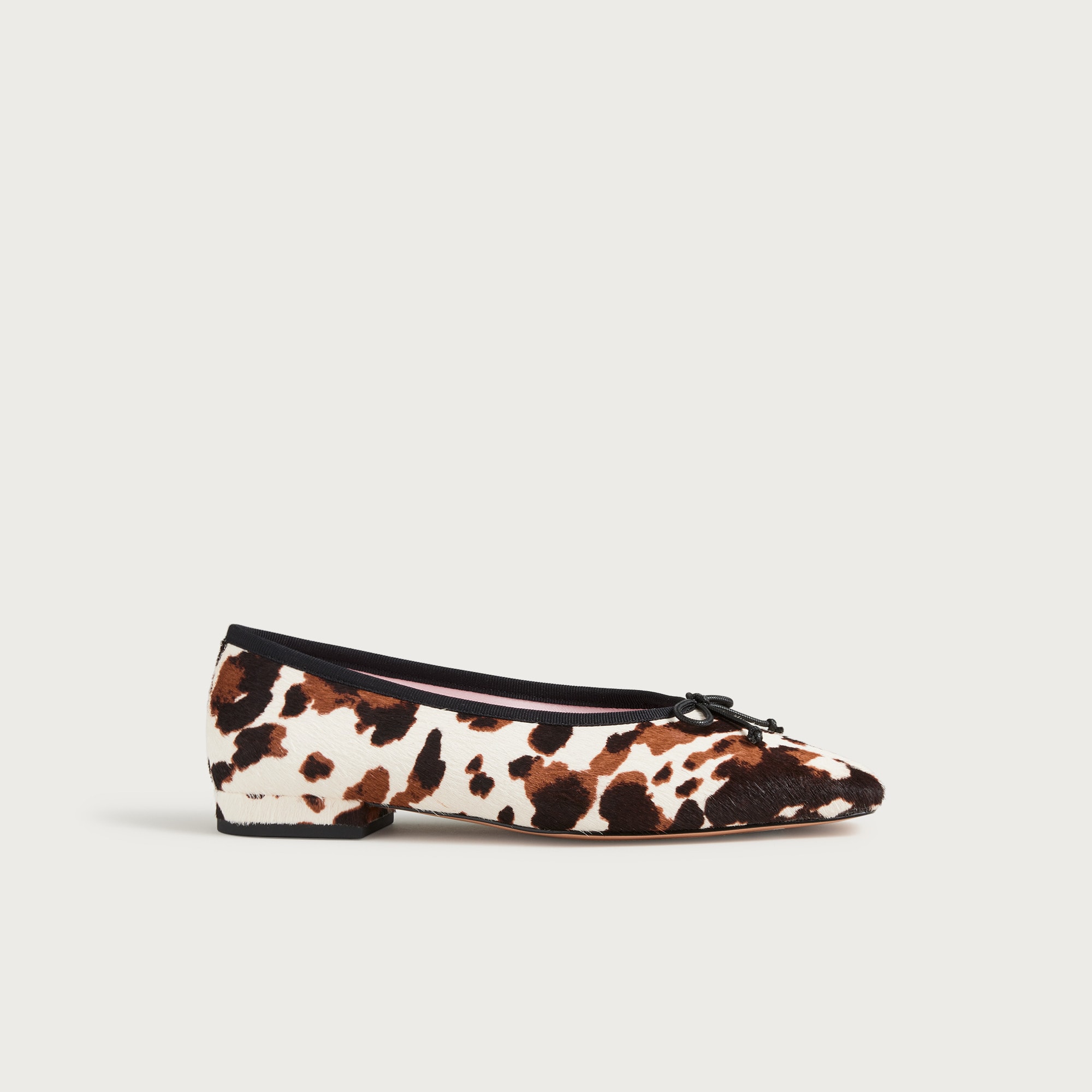 Sophie ballet flats in printed calf hair