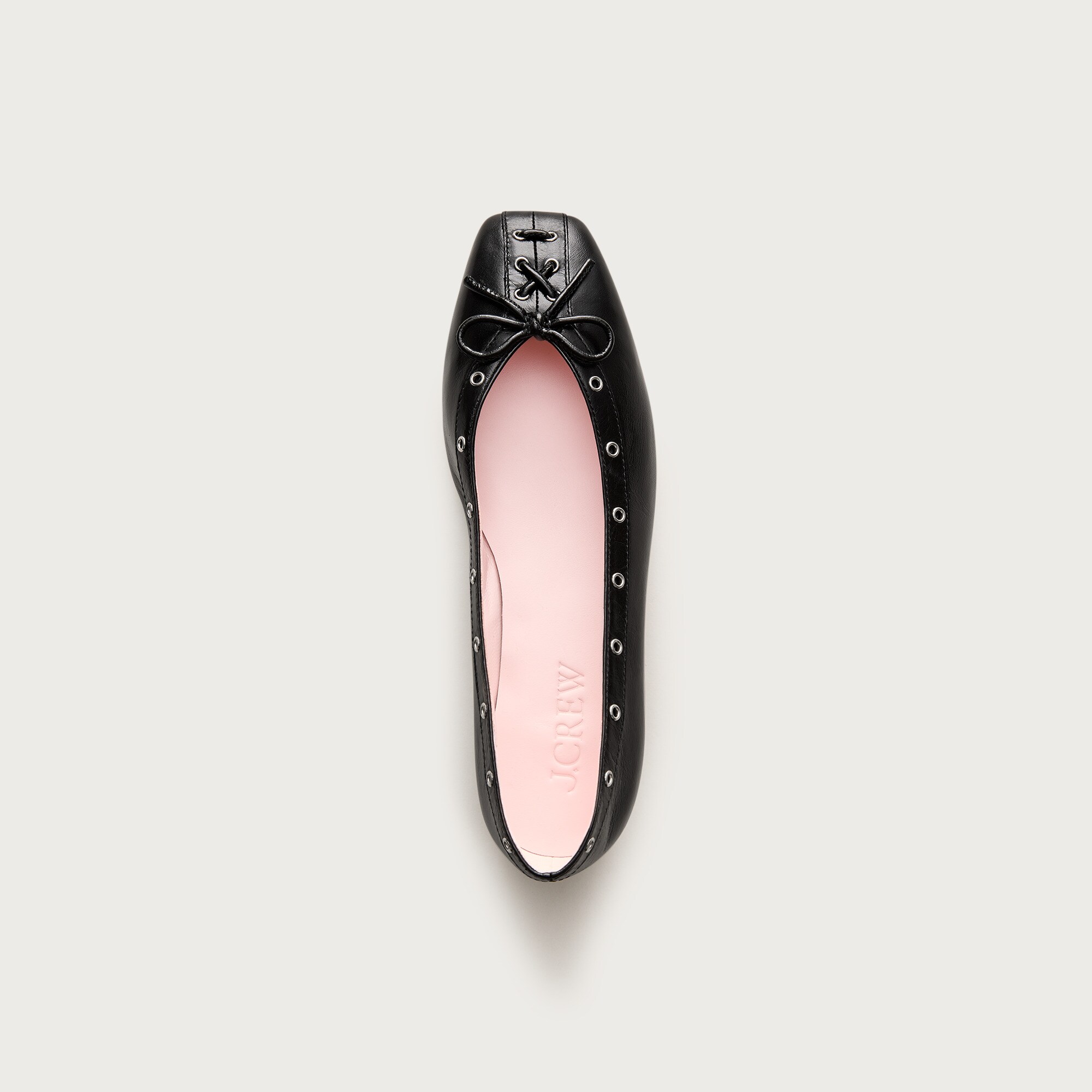 Ballerines Plates J Crew En Cuir Bleu - Taille 7 Femme - Occasion