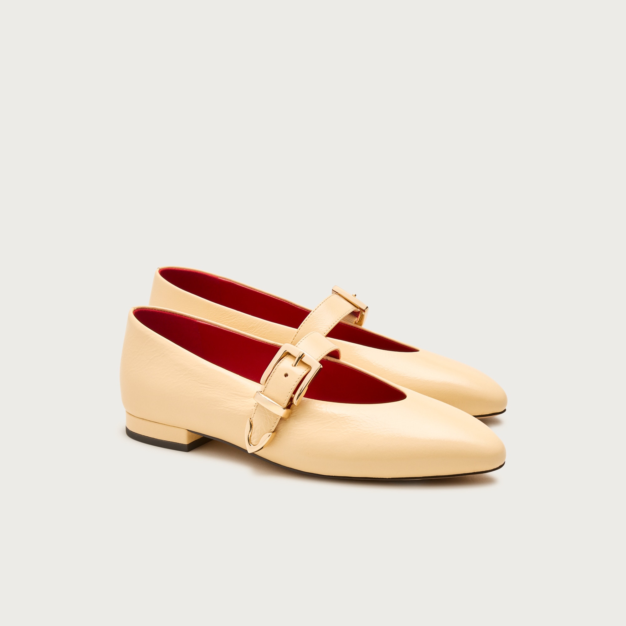 Bea Mary Jane ballet flats in leather