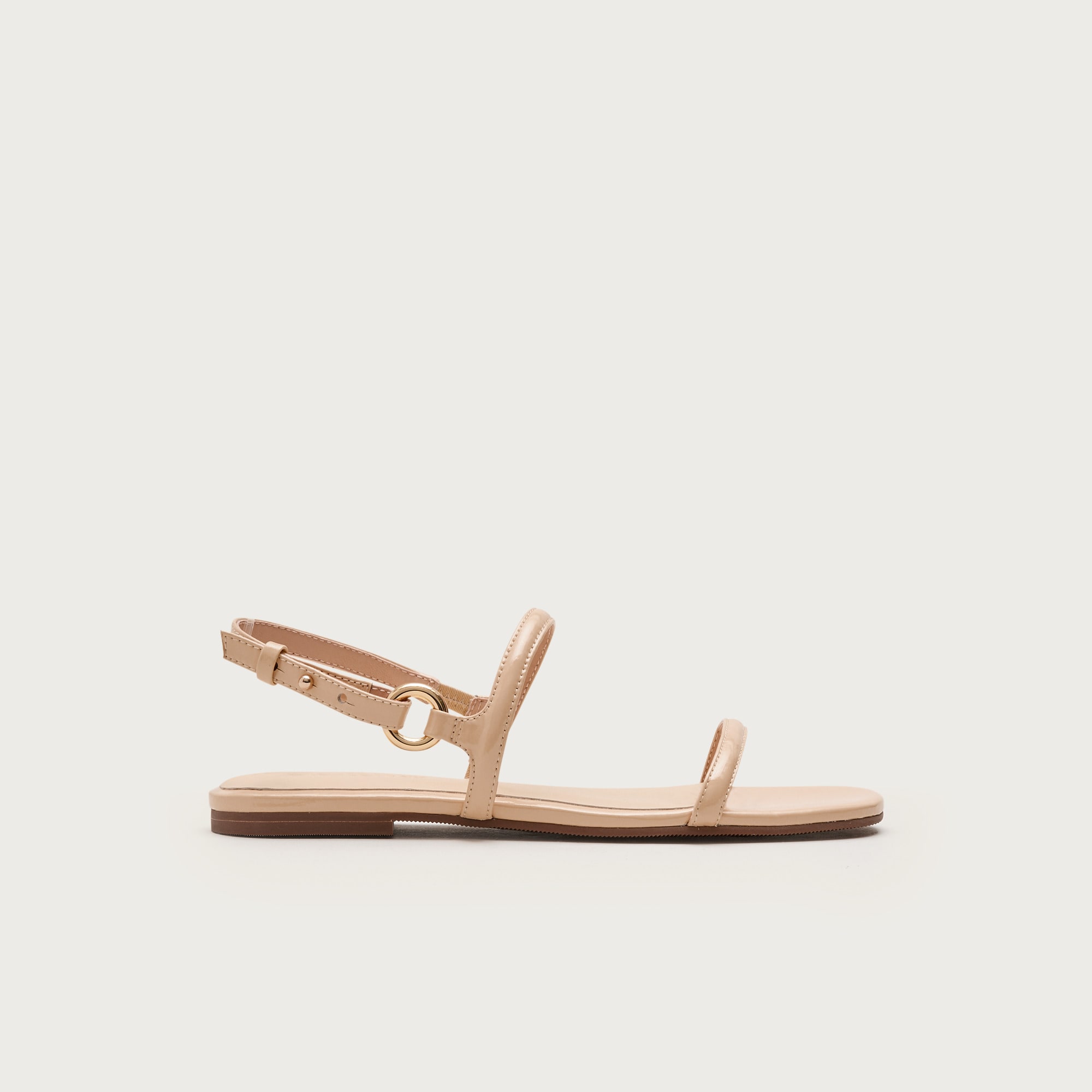 Audrey sandals in patent leather