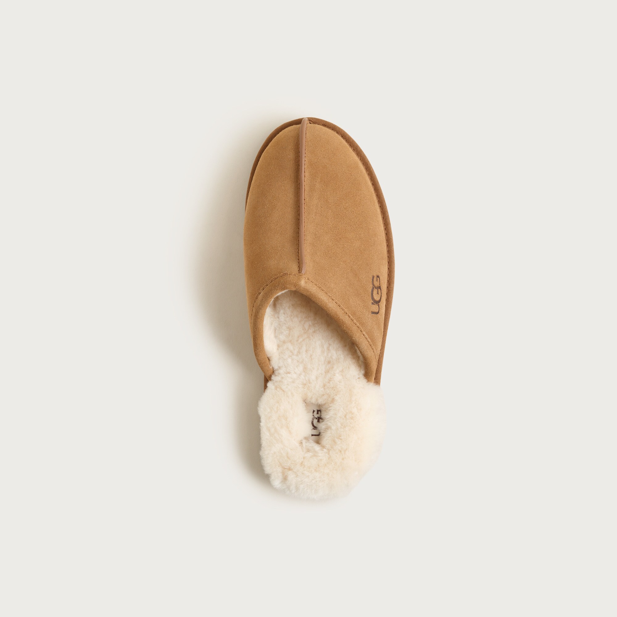UGG® scuff slippers in suede