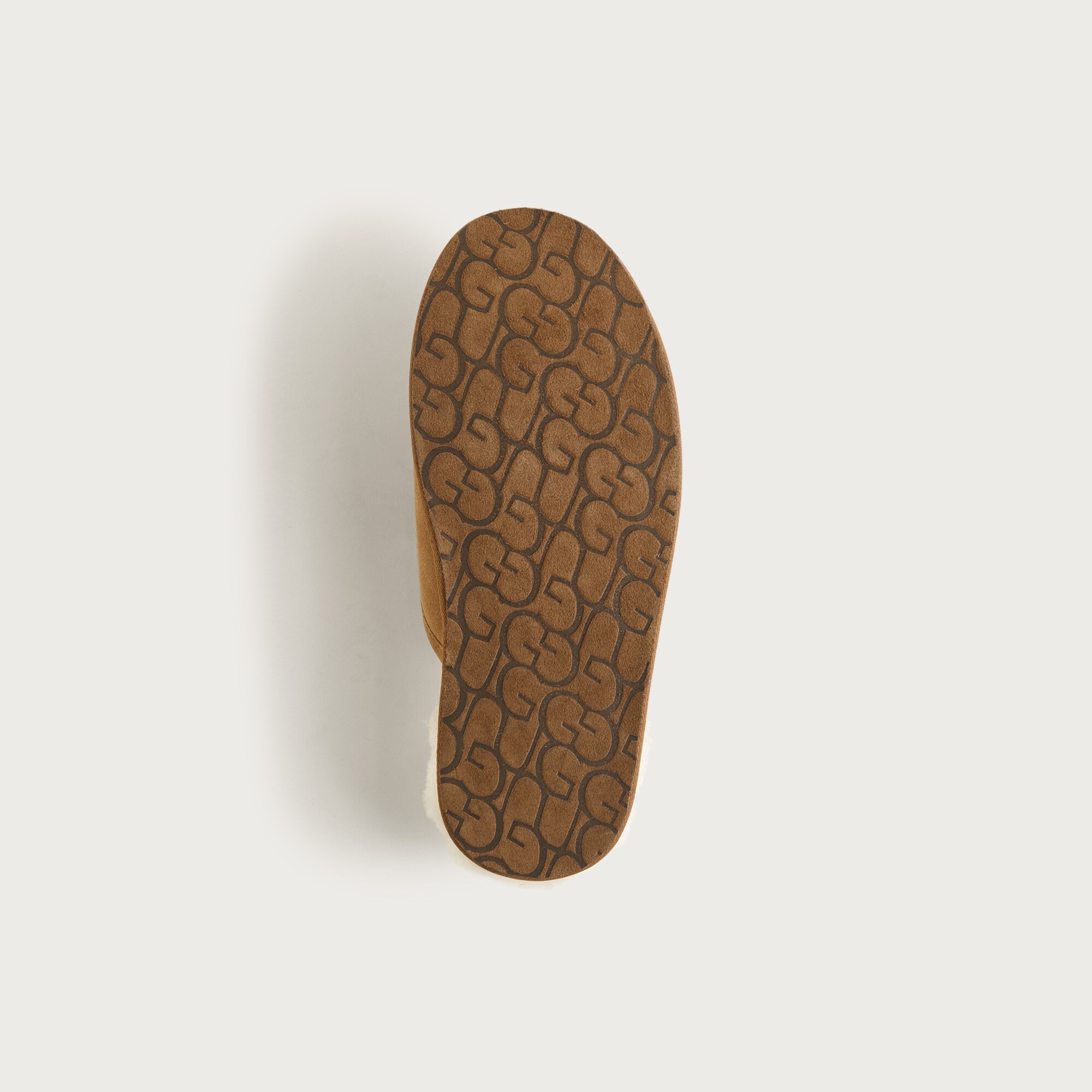 UGG® scuff slippers in suede