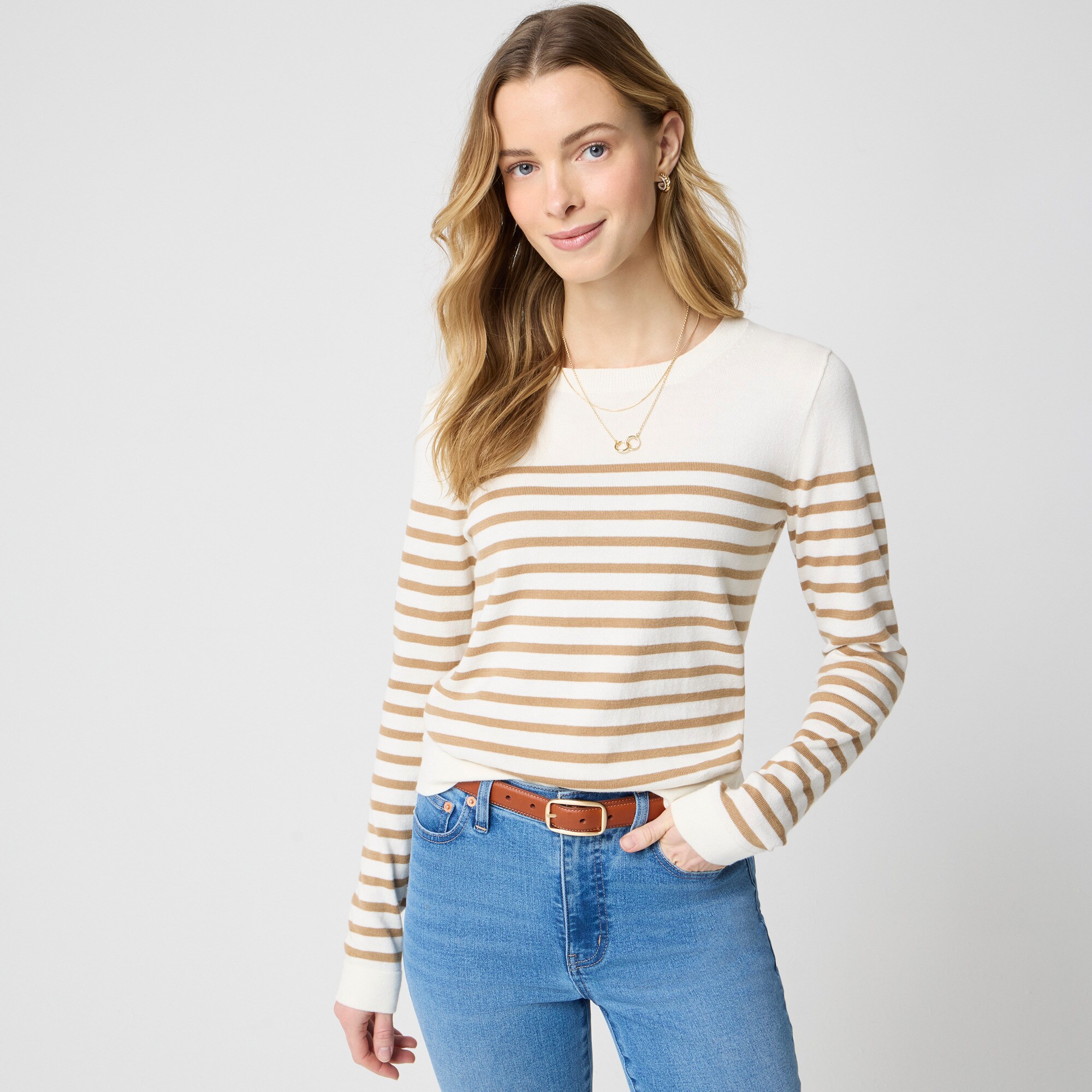 Striped Teddie sweater