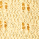 Scalloped pointelle cardigan sweater PALE BANANA