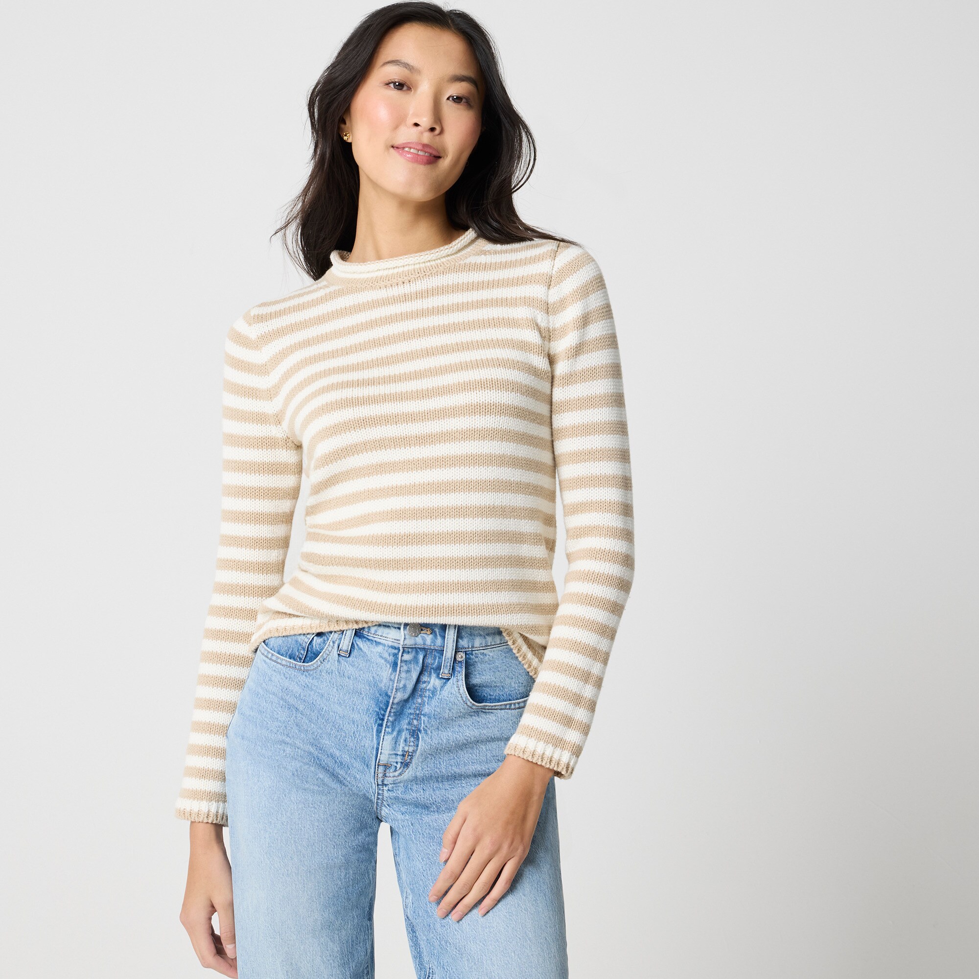 Classic mockneck sweater