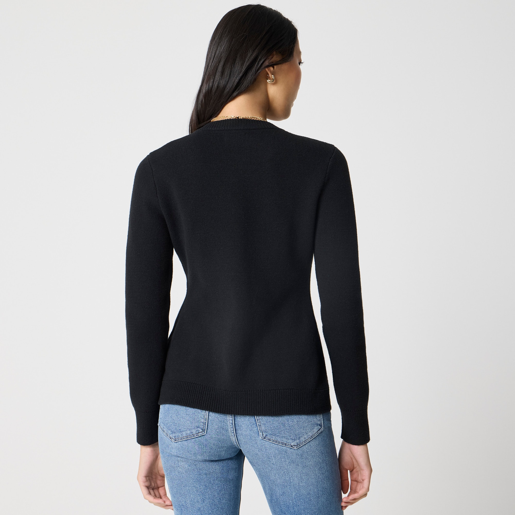 Waisted sweater-jacket - image 3