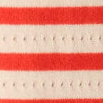 Striped pointelle scallop-neck sweater Other