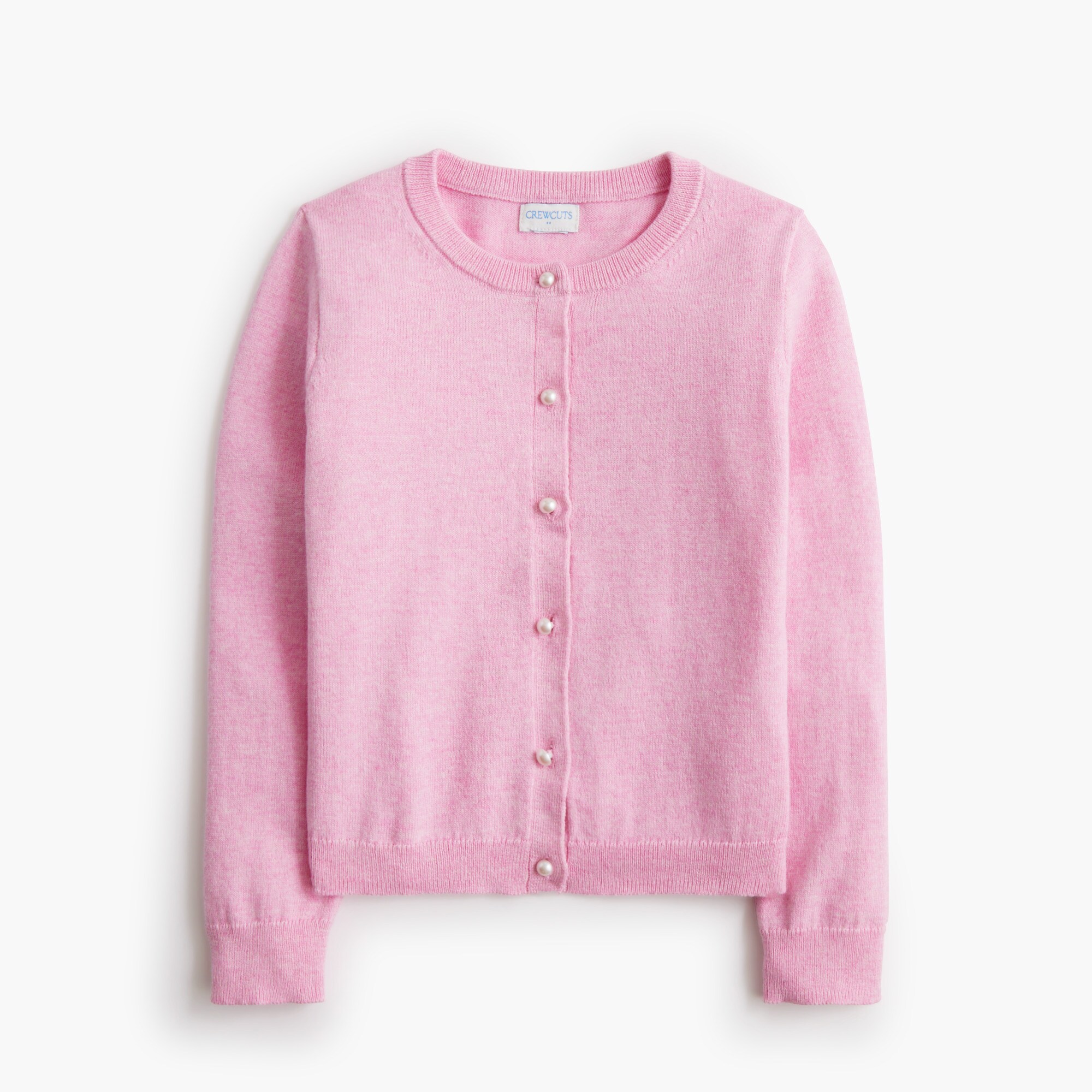 girls Girls' Casey cardigan sweater with pearl buttons