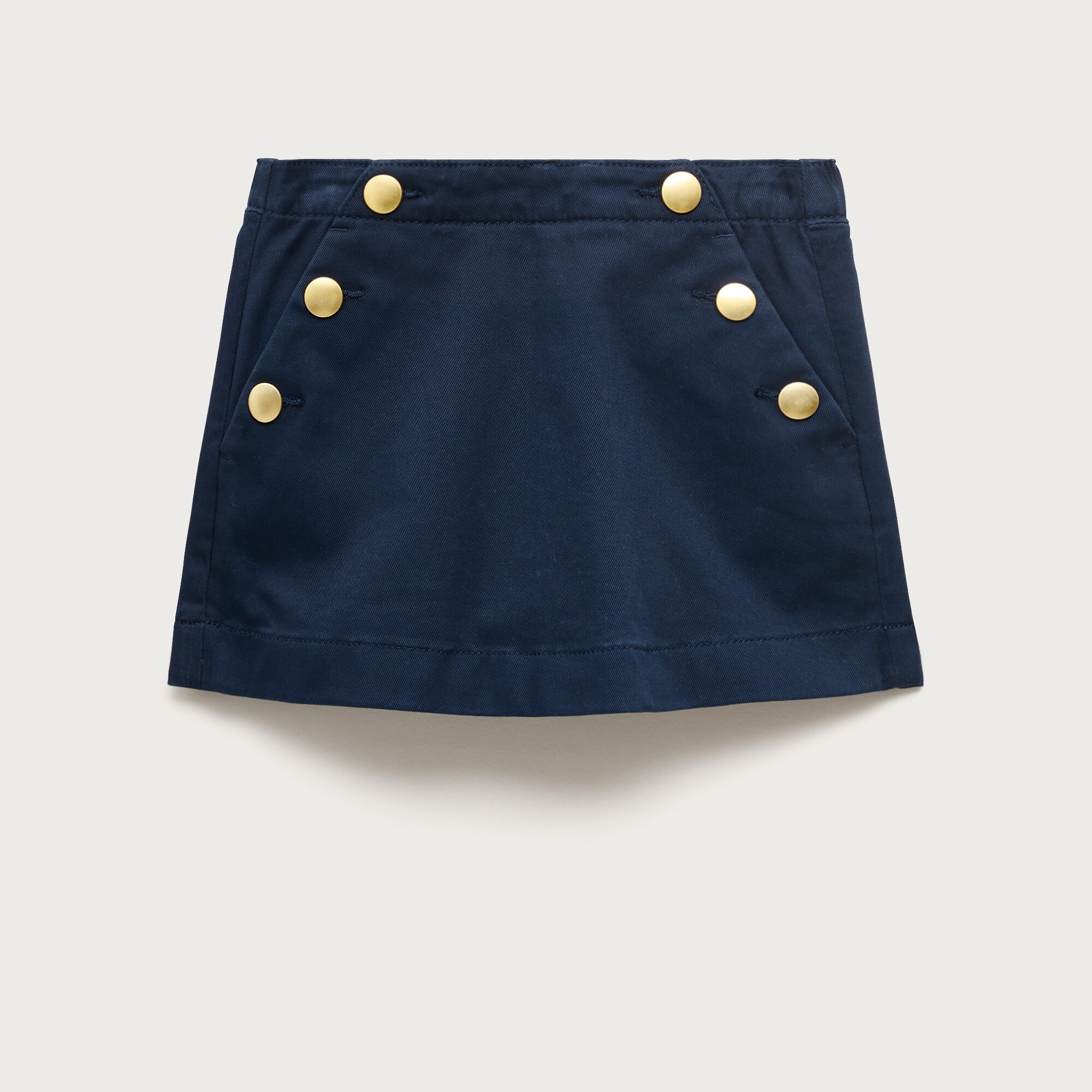  Girls' Sailor skort in chino