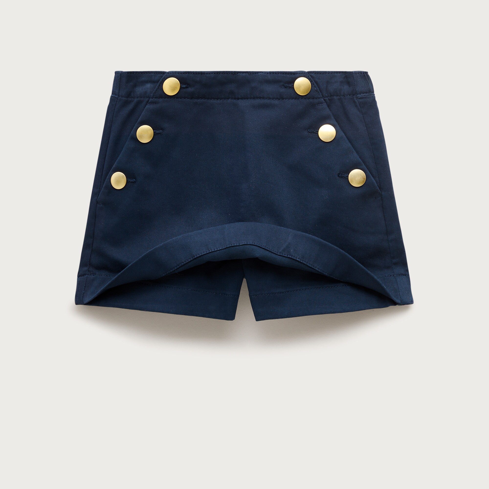Girls' Sailor skort in chino