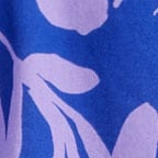 Ruffle mini cover-up REGAL BLUE VIOLET