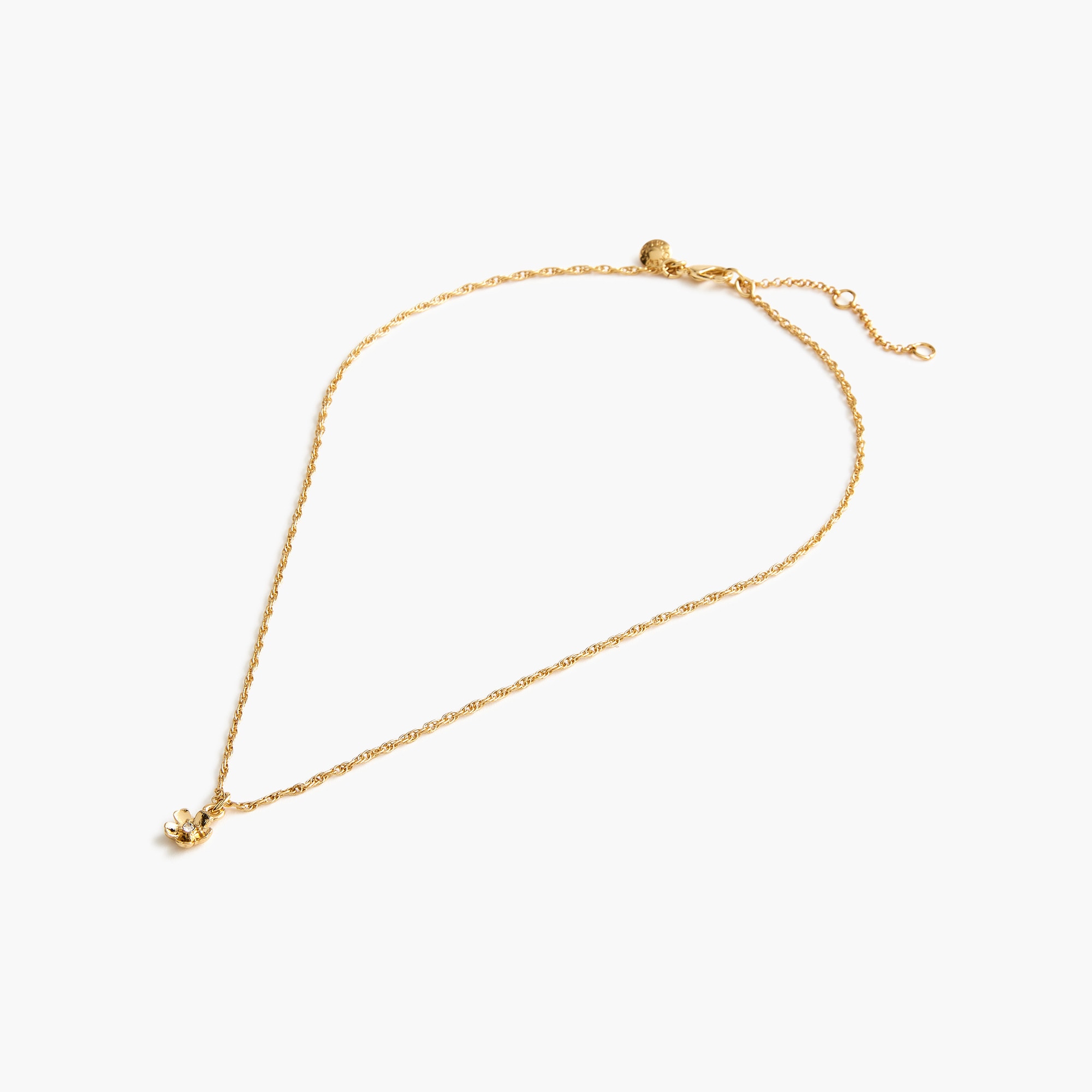  Floral pendant necklace