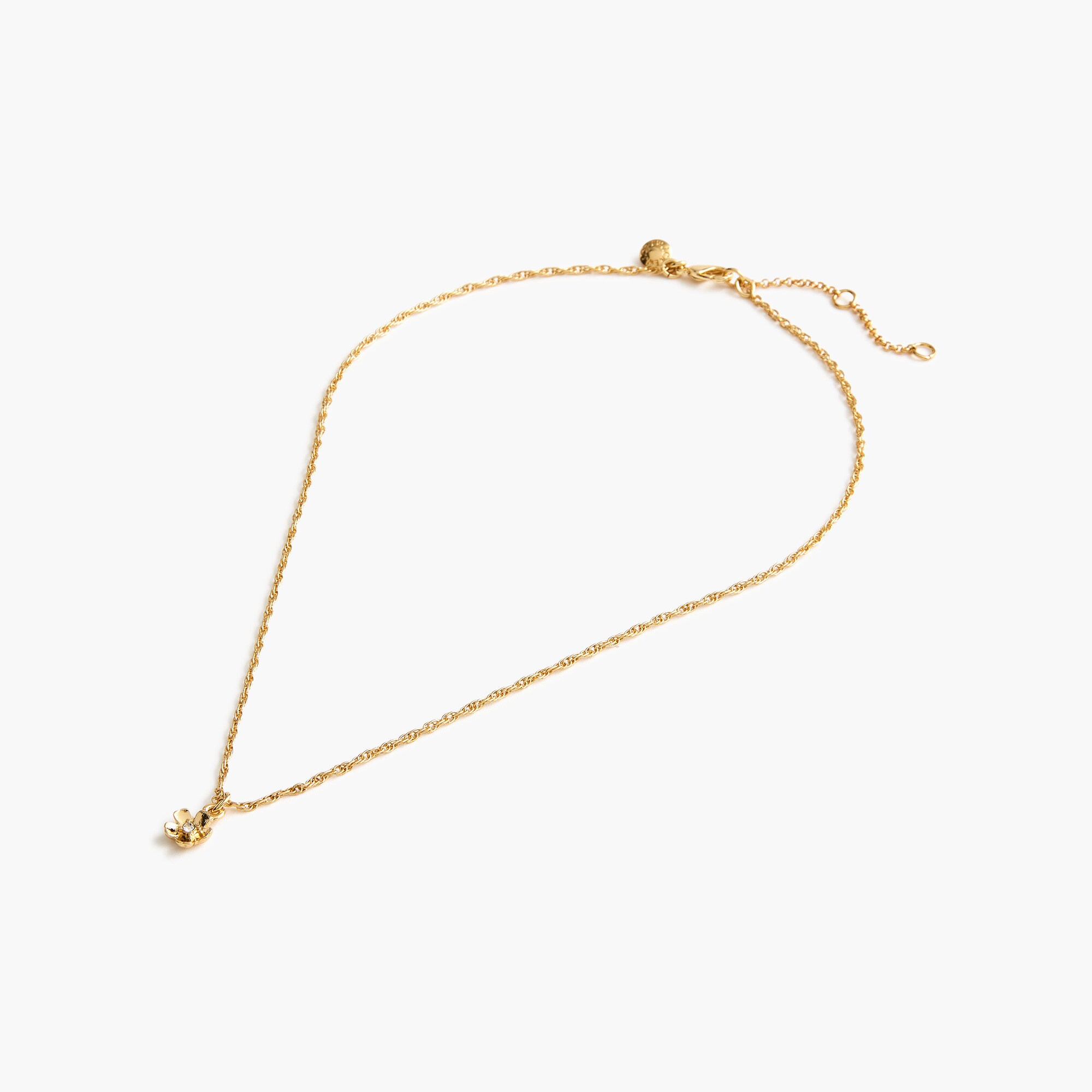 floral pendant necklace for women