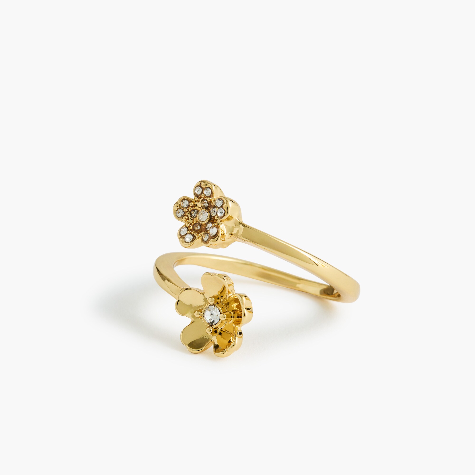  Floral wrap ring