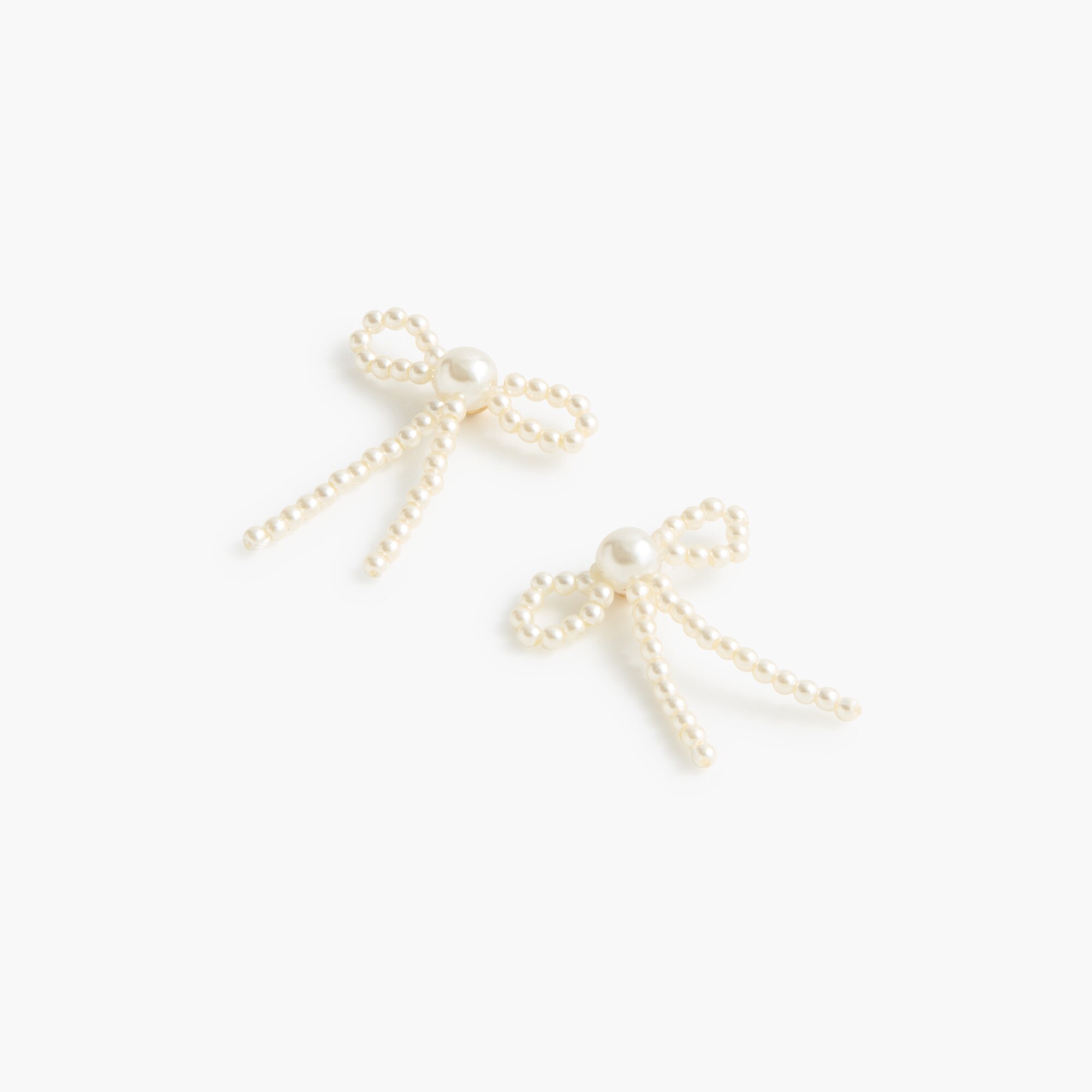  Beaded ribbon earrings