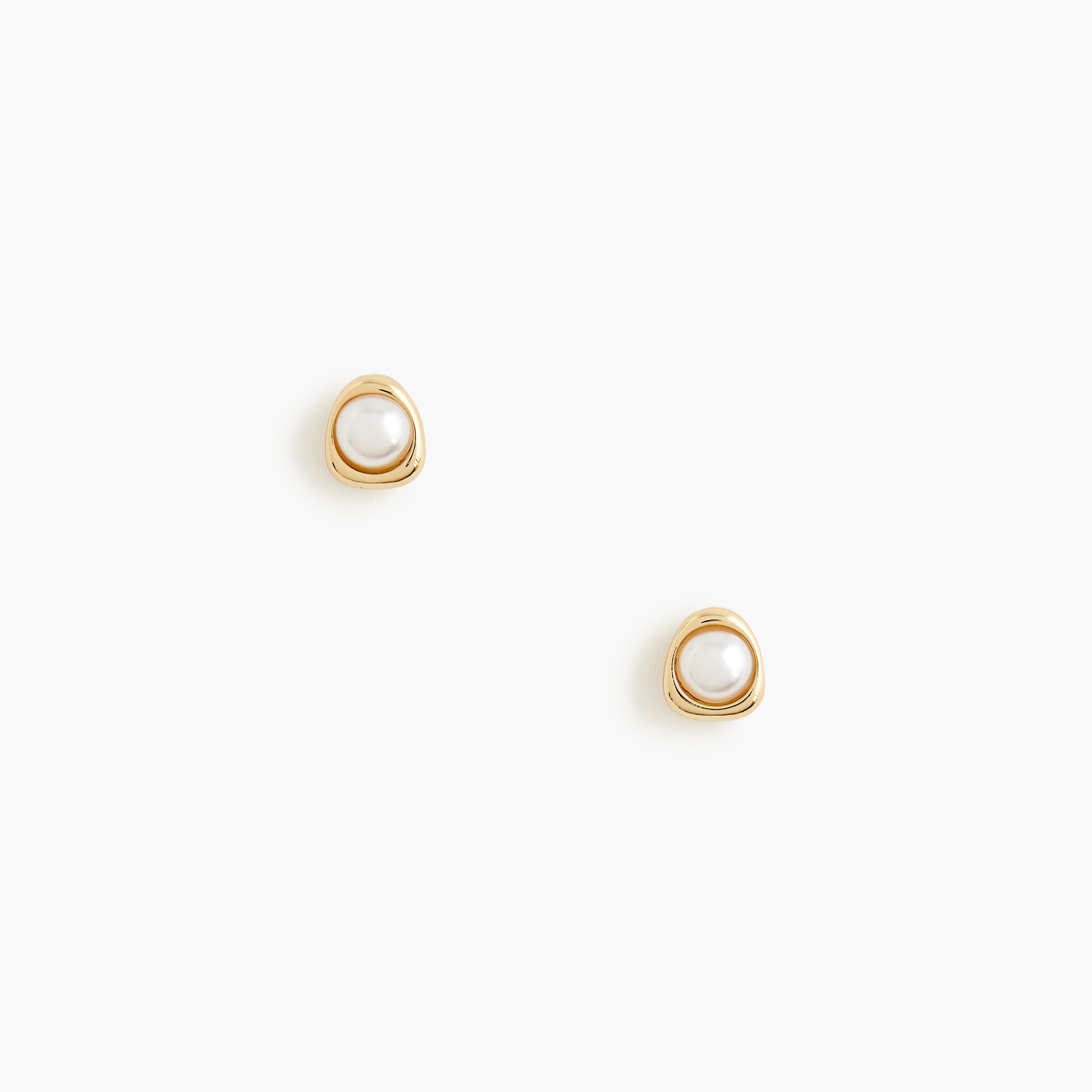pearl stud earrings for women