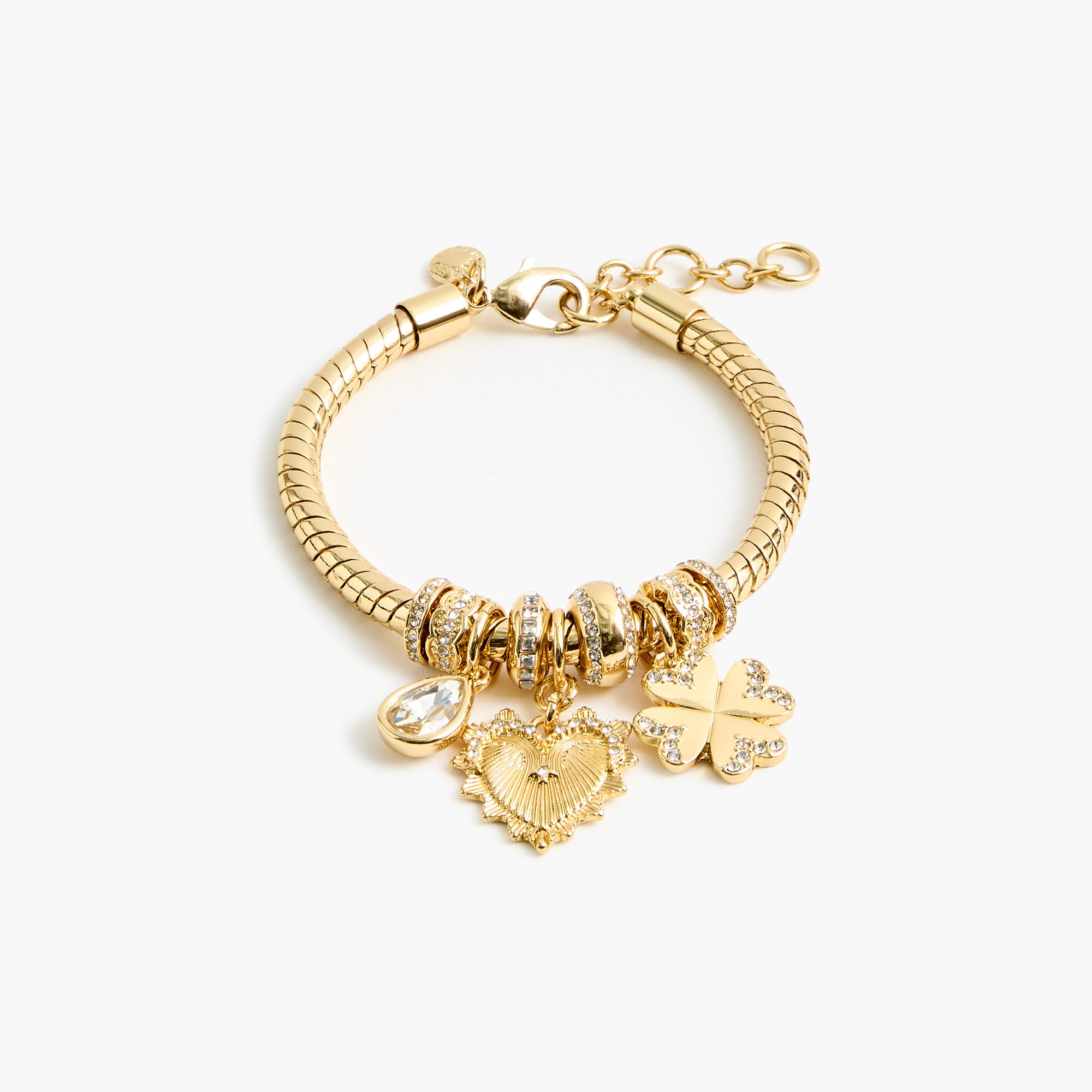 mixed charms bracelet for women