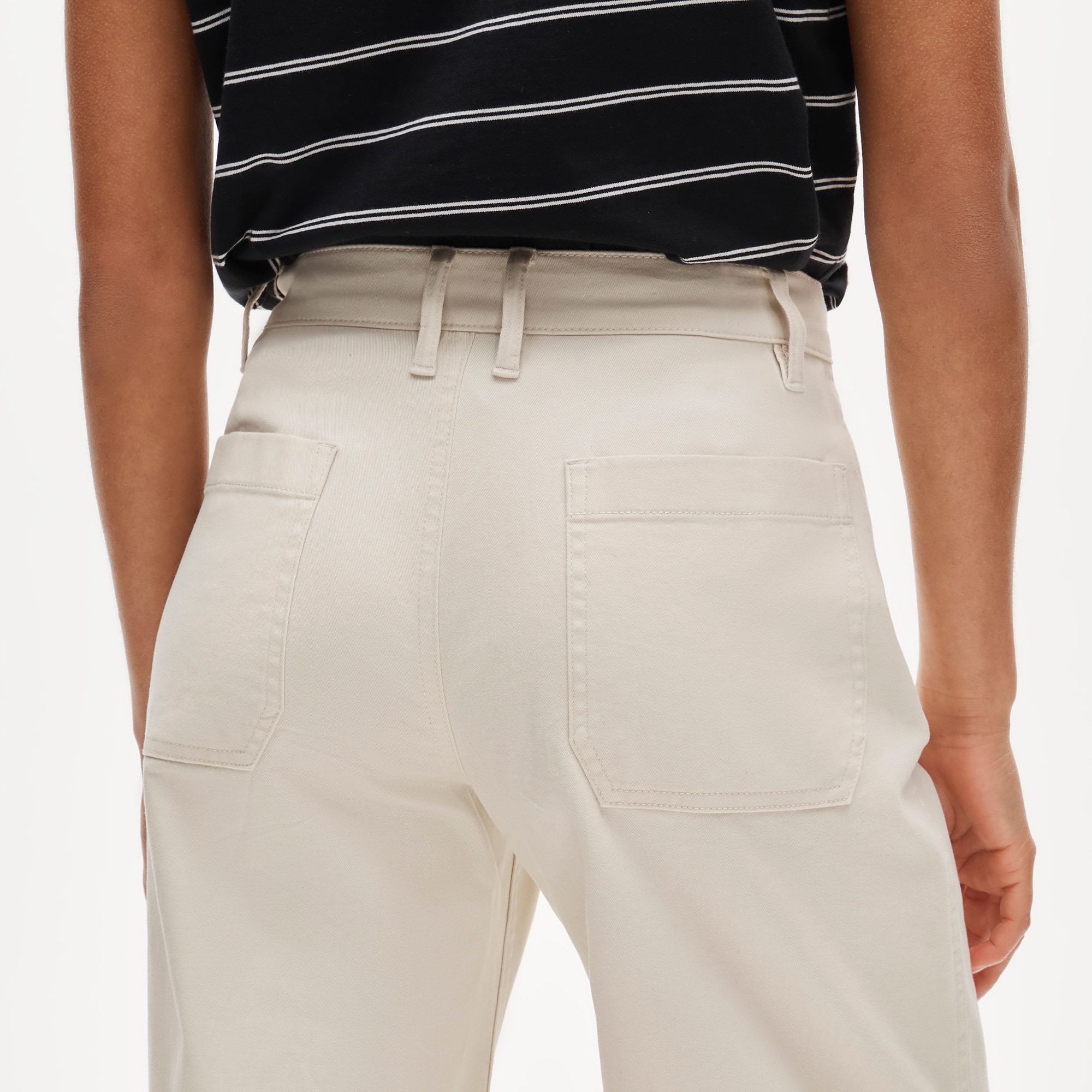 Zoe barrel pant in chino