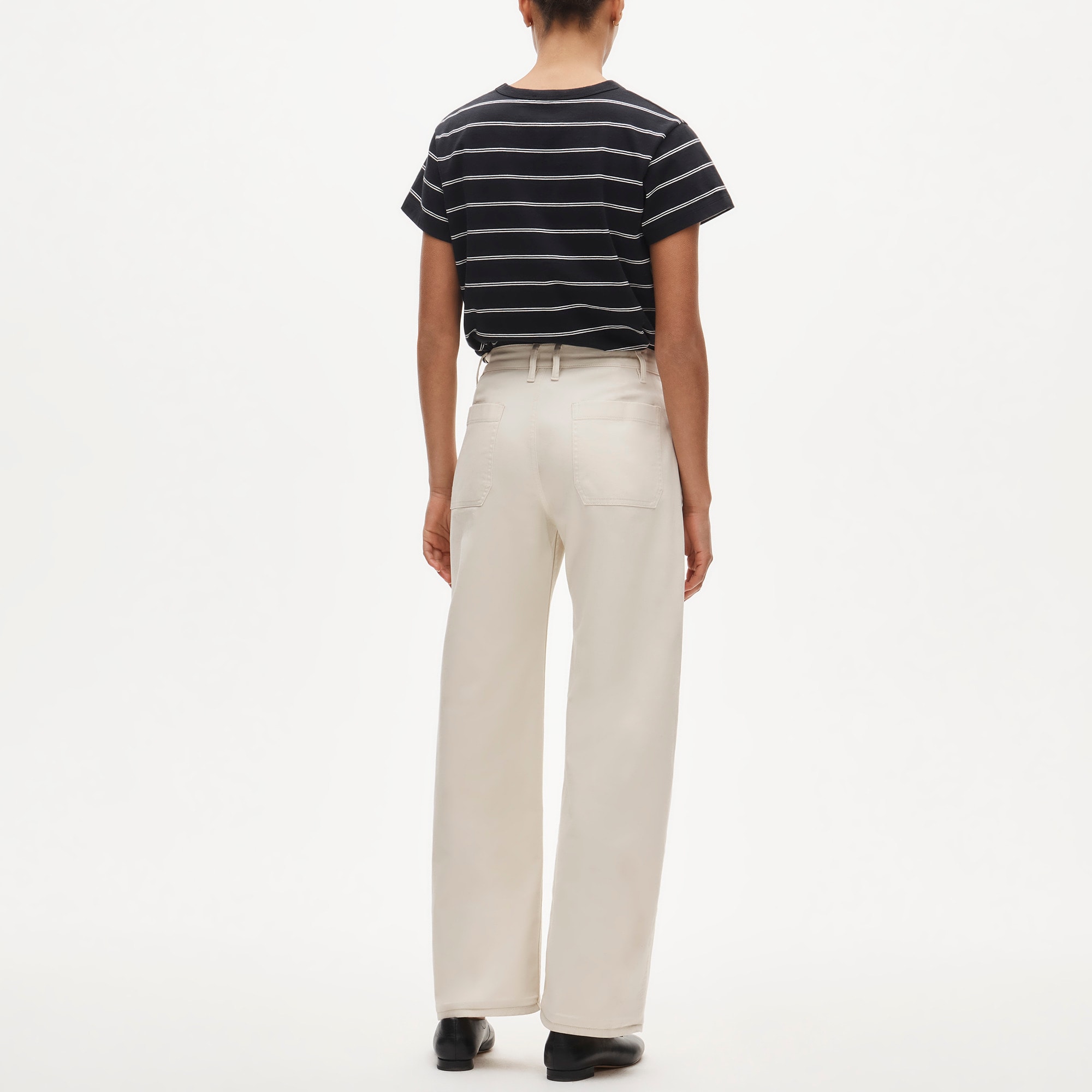 Zoe barrel pant in chino