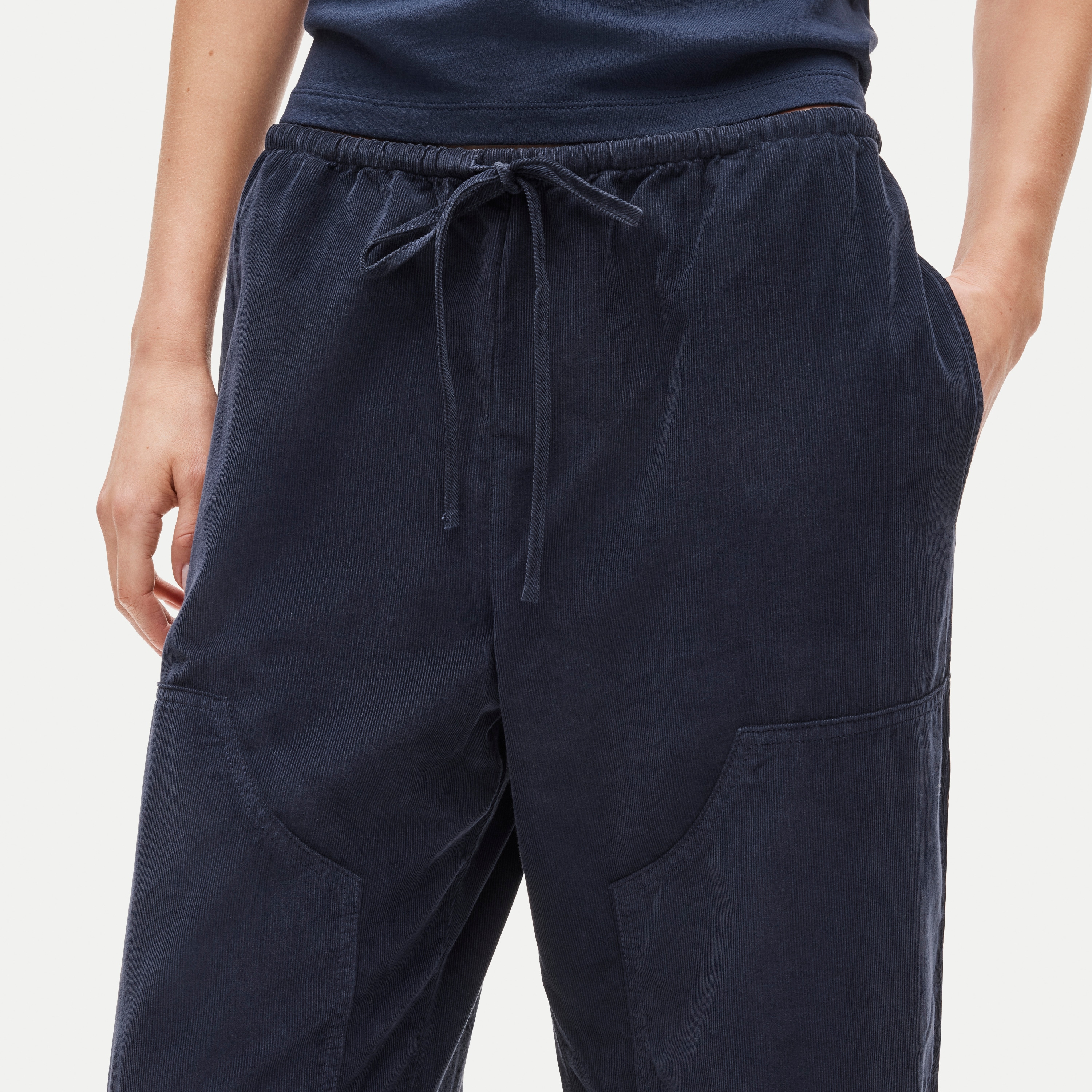 Luna pant in lightweight corduroy