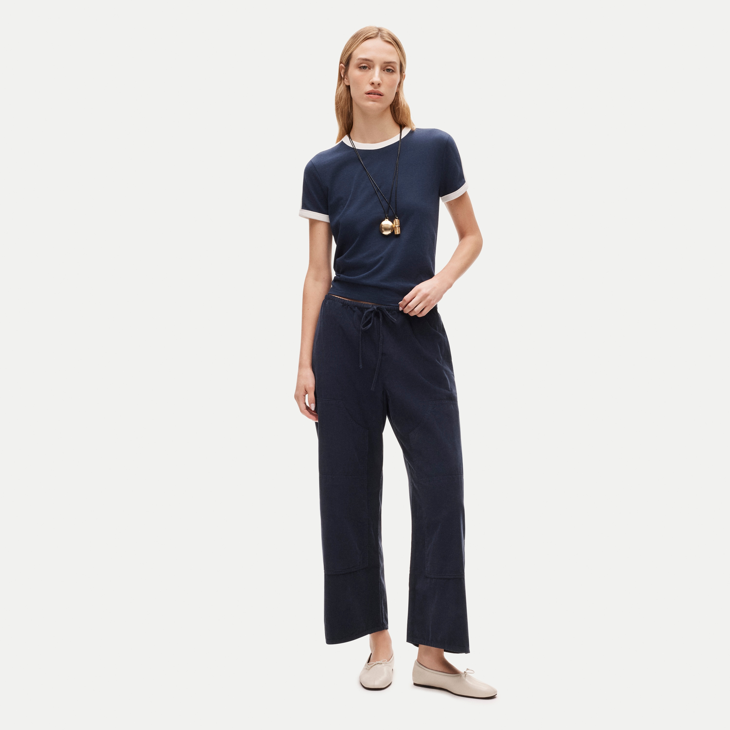 Luna pant in lightweight corduroy