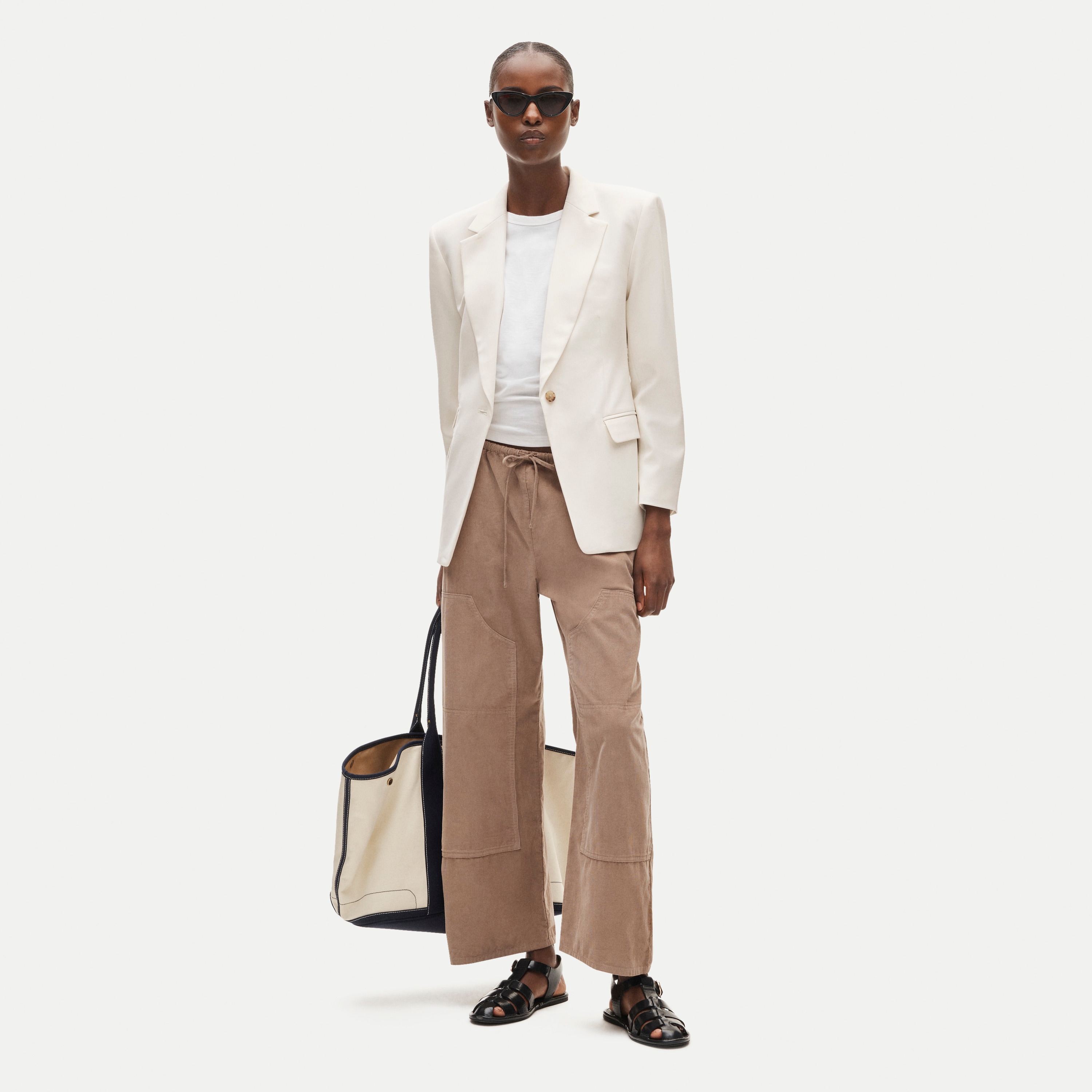 Luna pant in lightweight corduroy