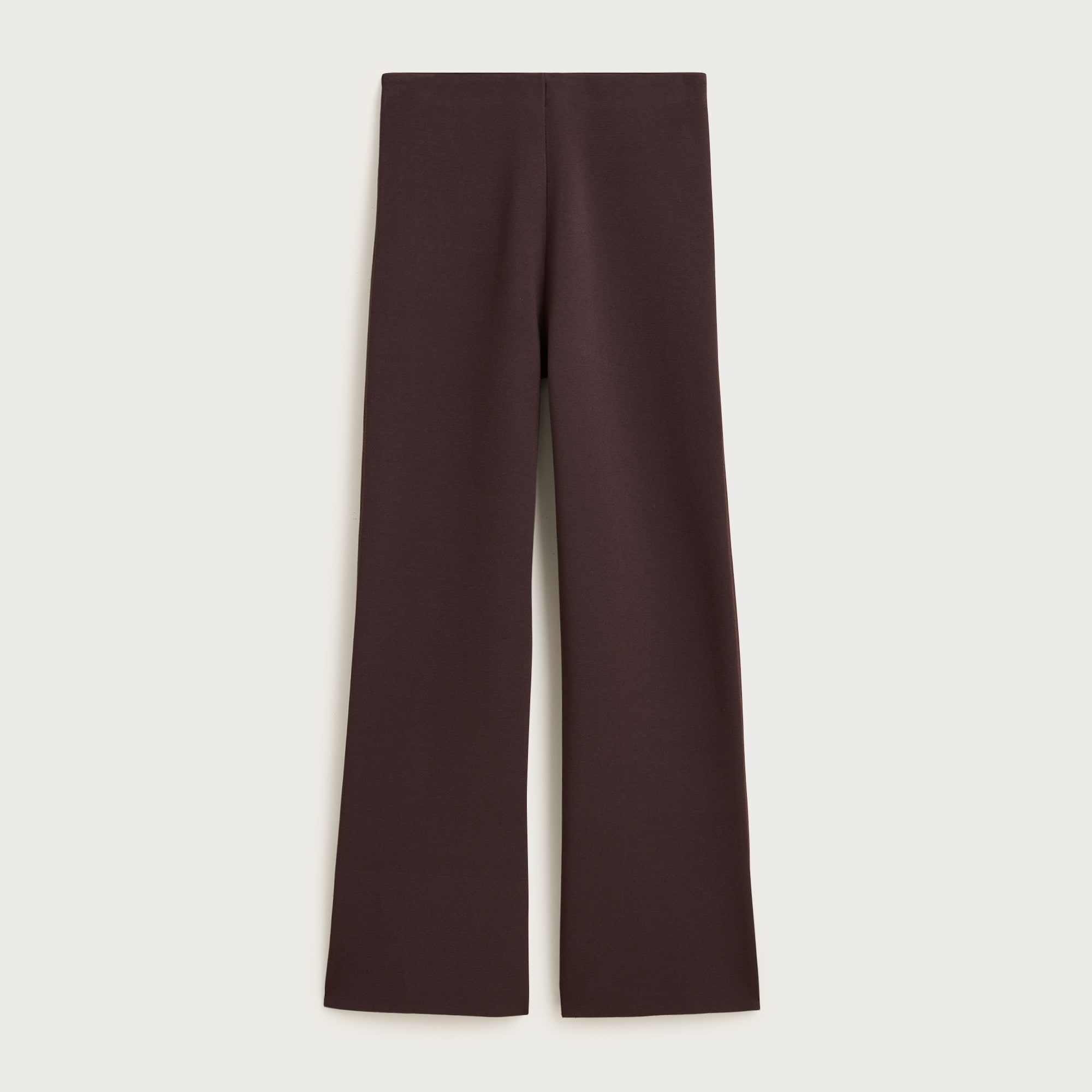 Slim-wide sweater pant