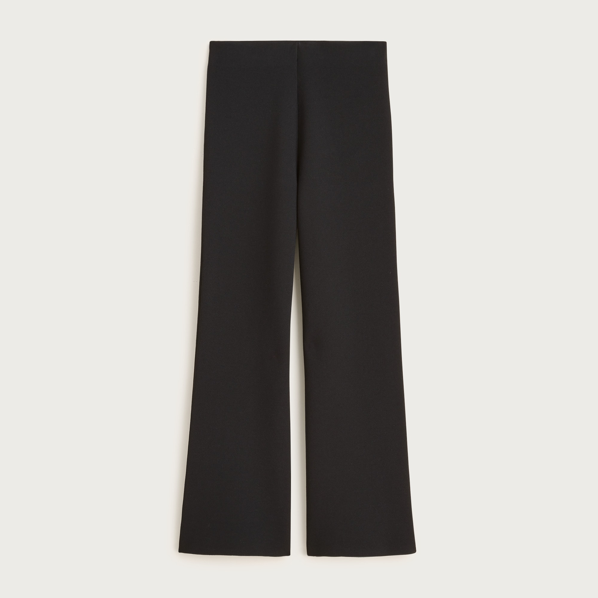 Slim-wide sweater pant