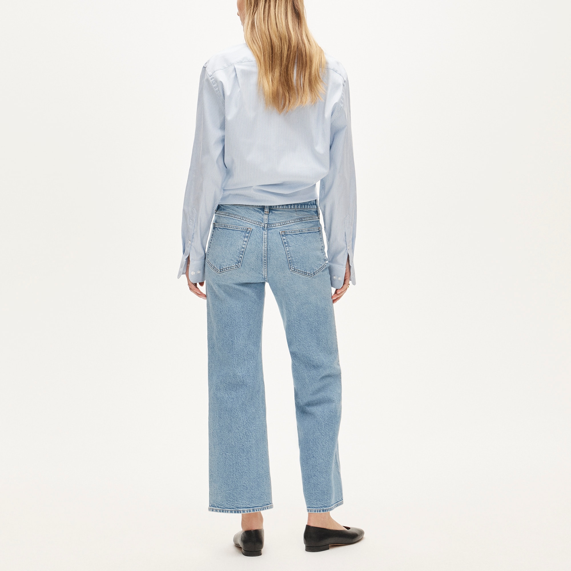 Slim-wide jean in semi-stretch - image 5