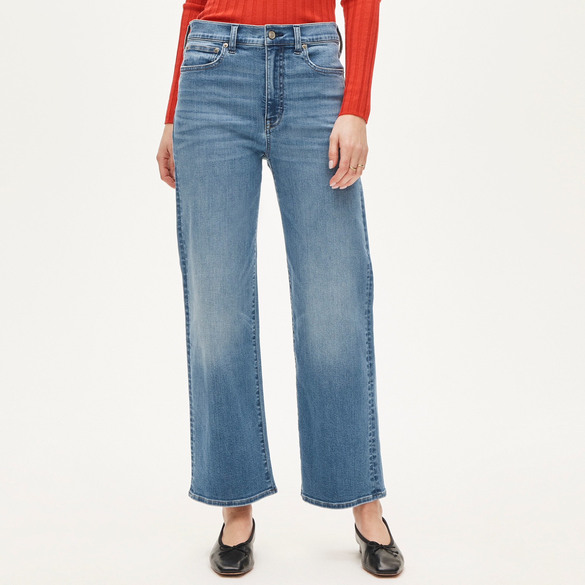 Slim-wide jean in super-stretch