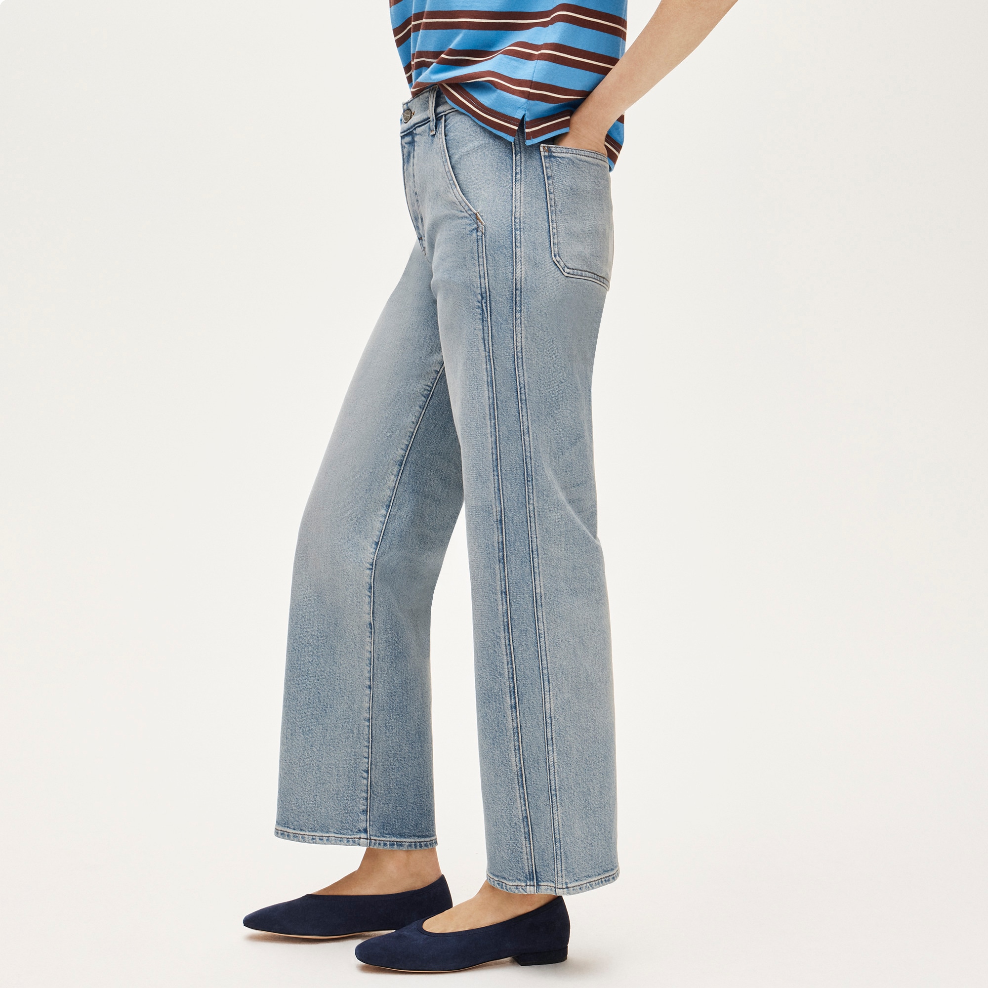 Utility slim-wide jean - image 3
