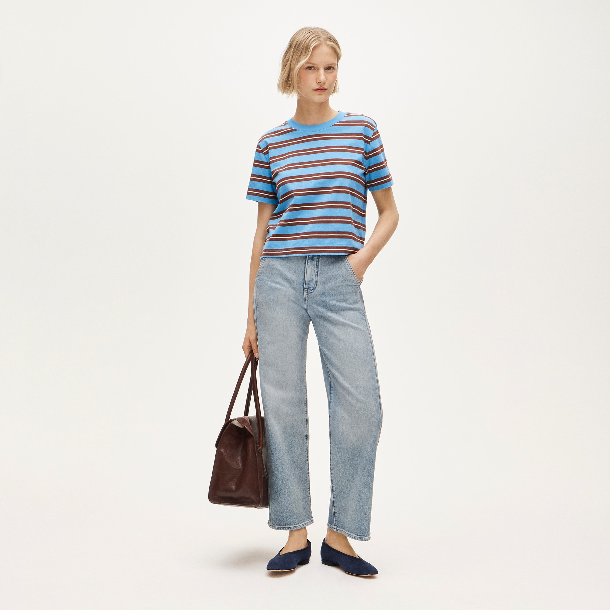 Utility slim-wide jean