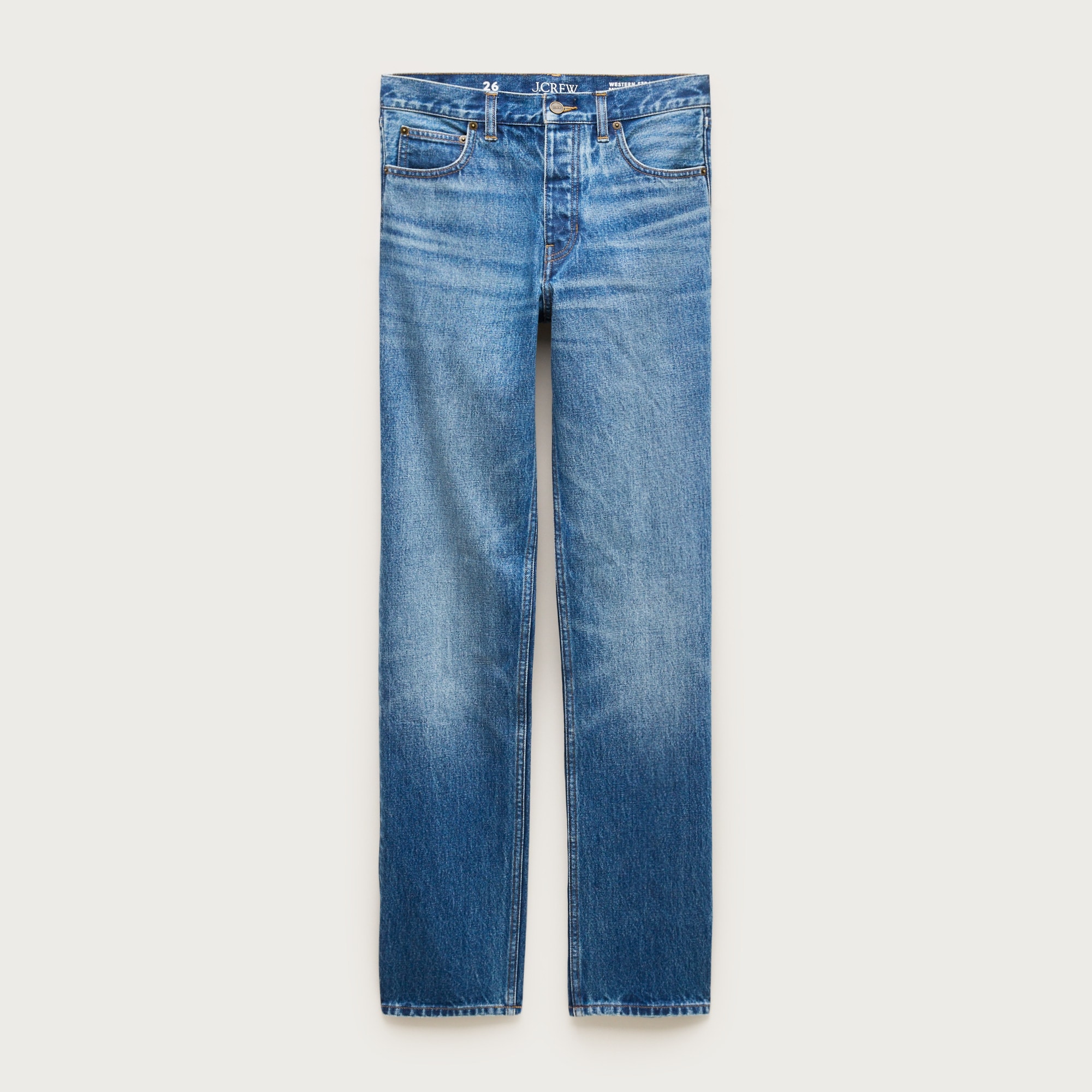 Western straight jean