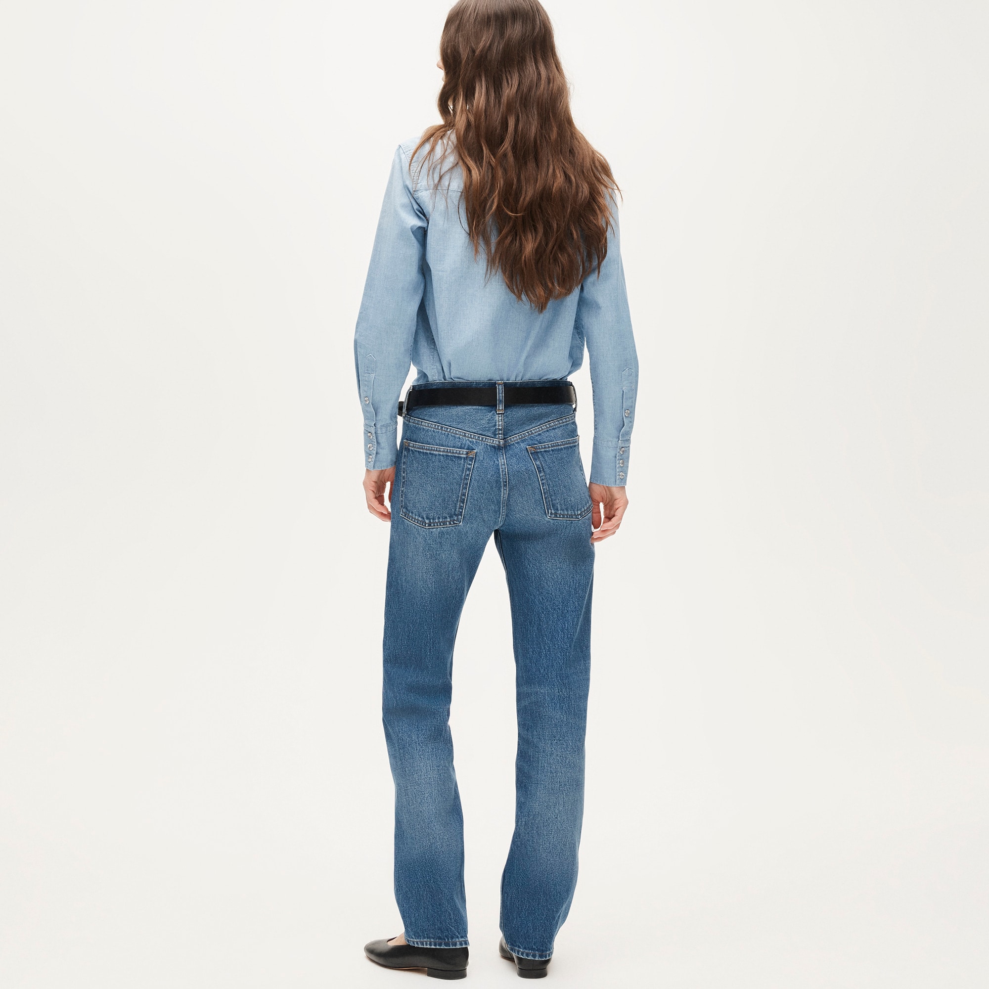 Western straight jean