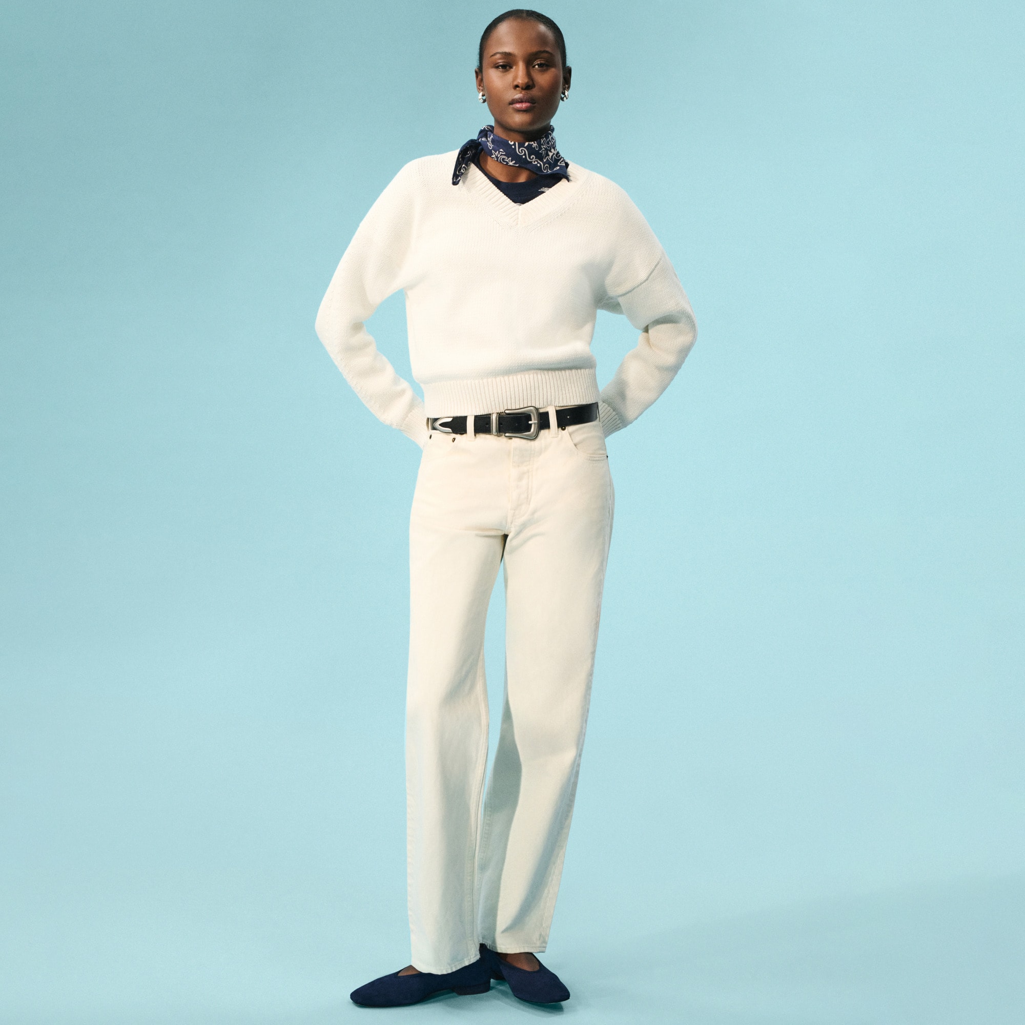 Western straight jean