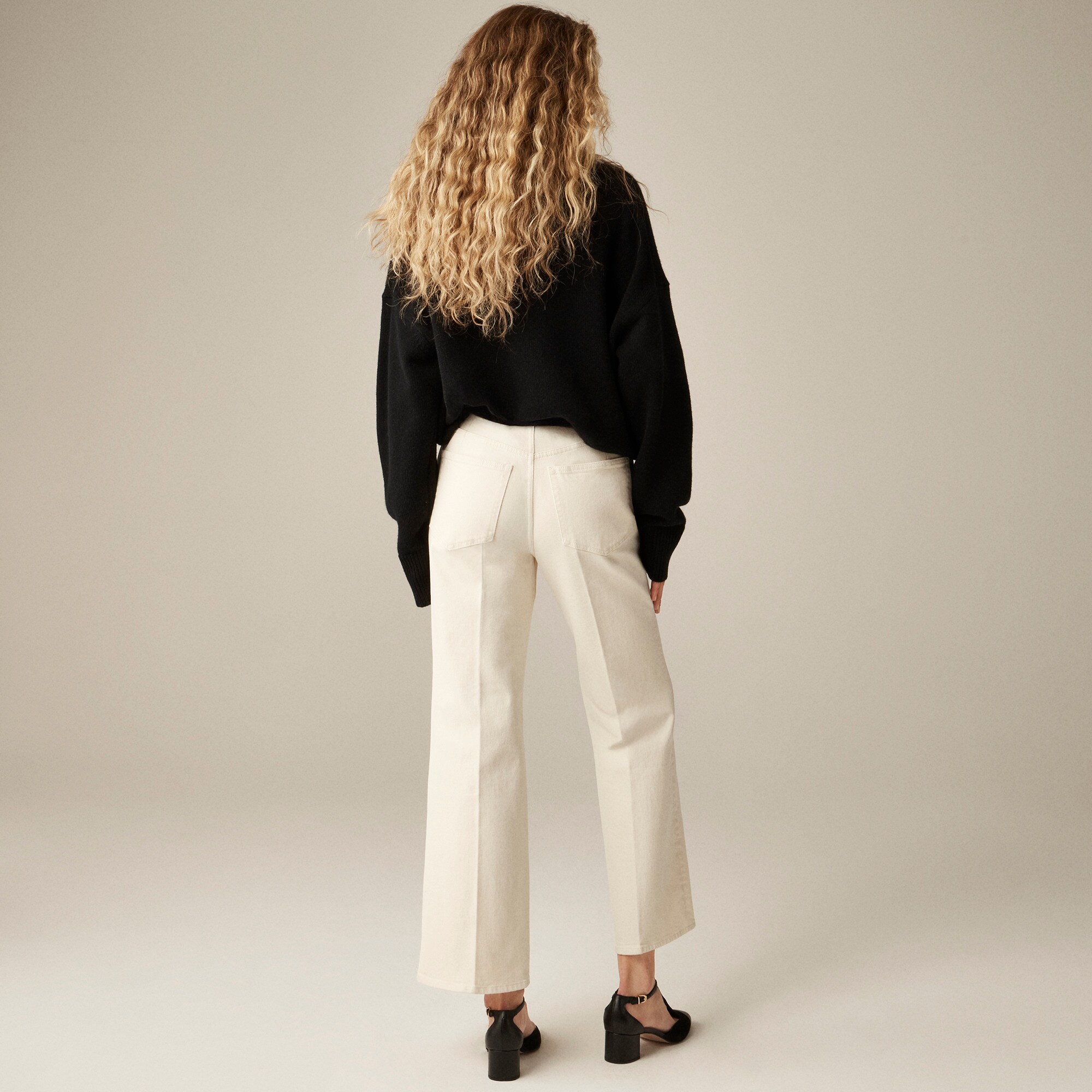 Charley kickout cropped jean