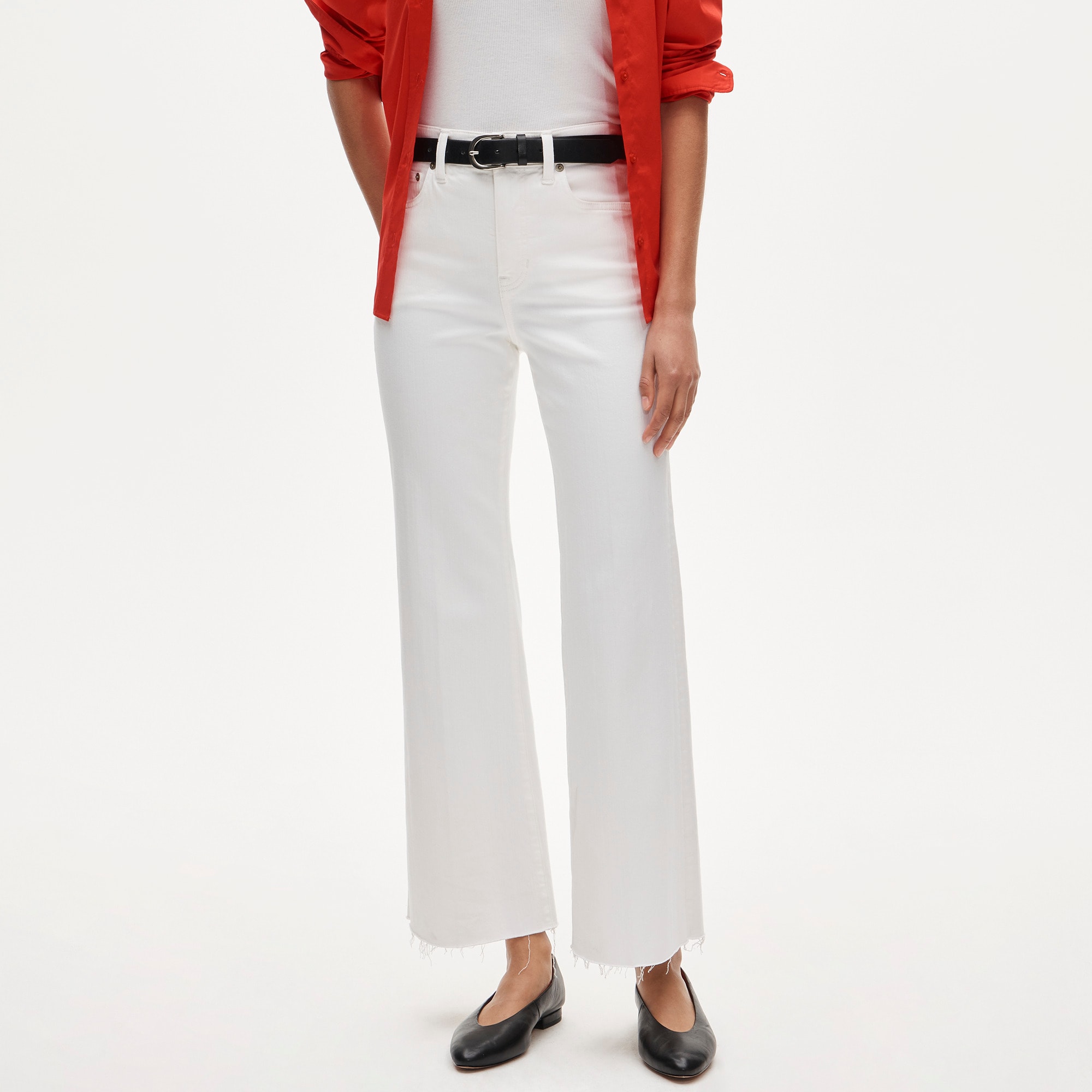 Charley kickout cropped jean in super-stretch - image 3