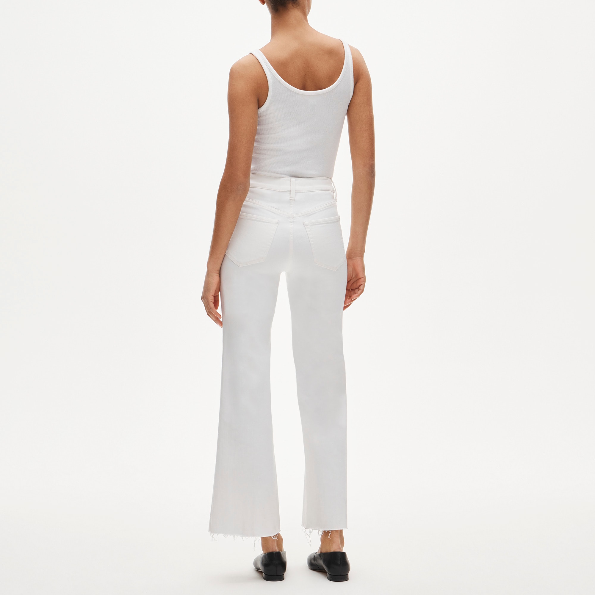 Charley kickout cropped jean in super-stretch - image 5