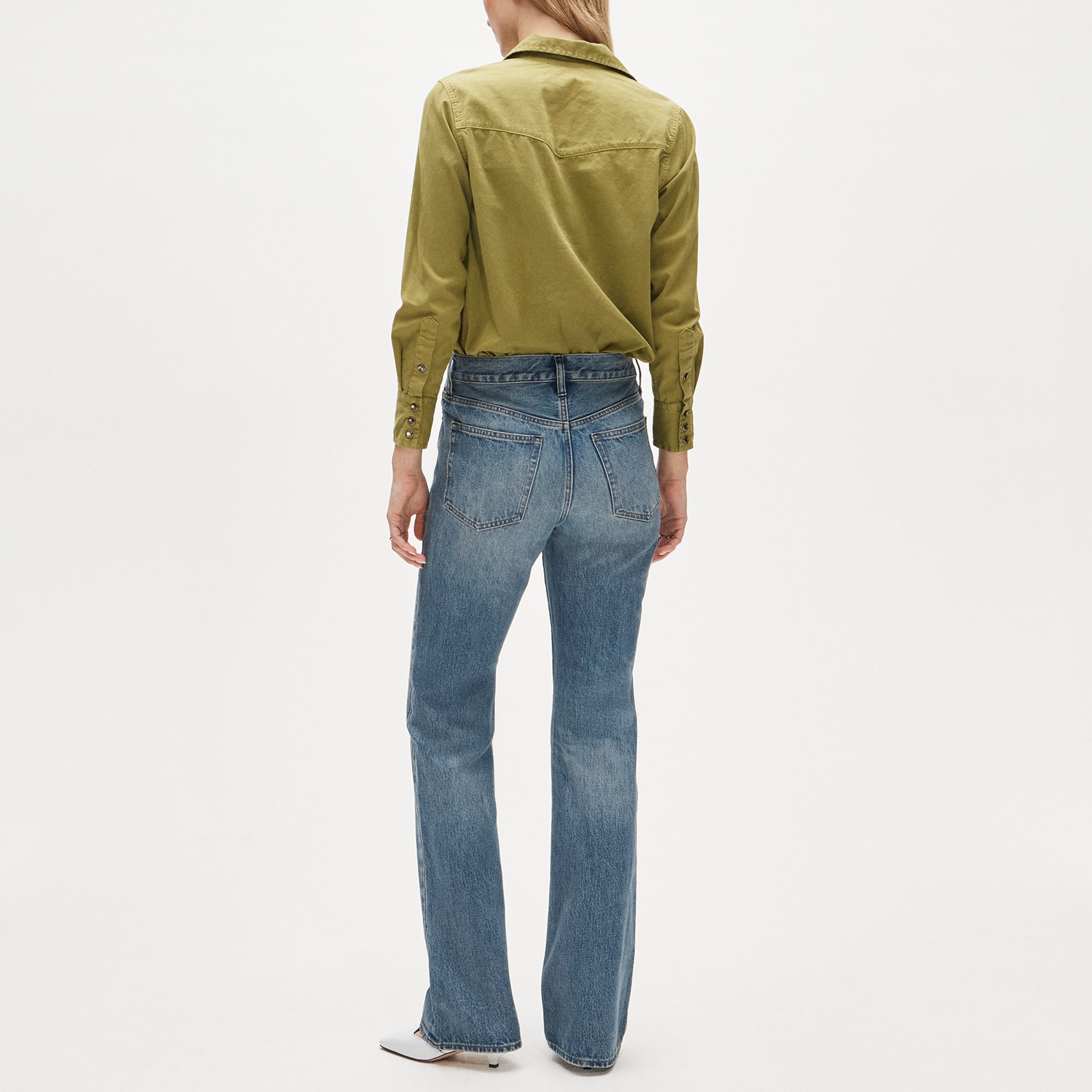 Slim bootcut jean