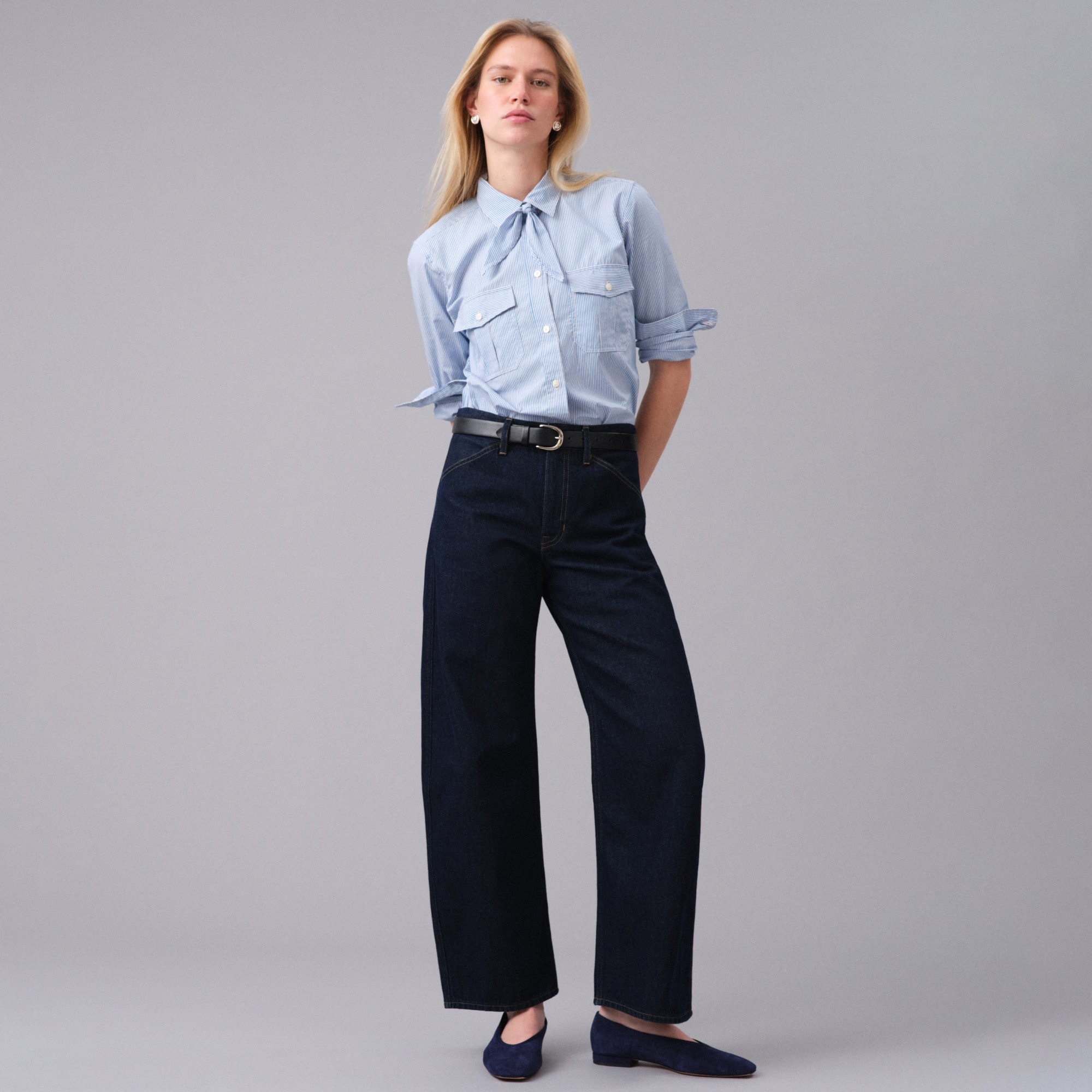 Zoe barrel jean