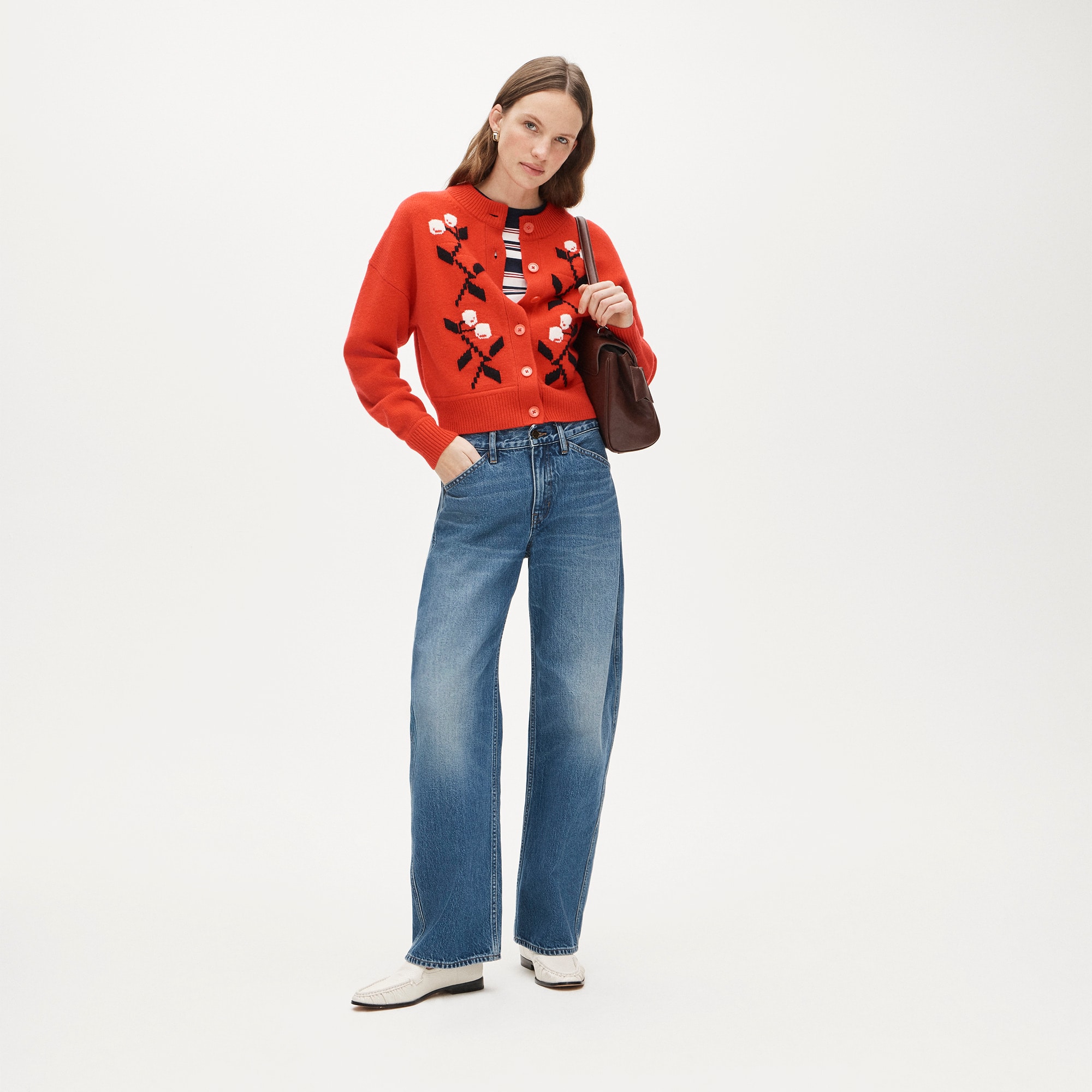 Petite Zoe barrel-leg jean - Other