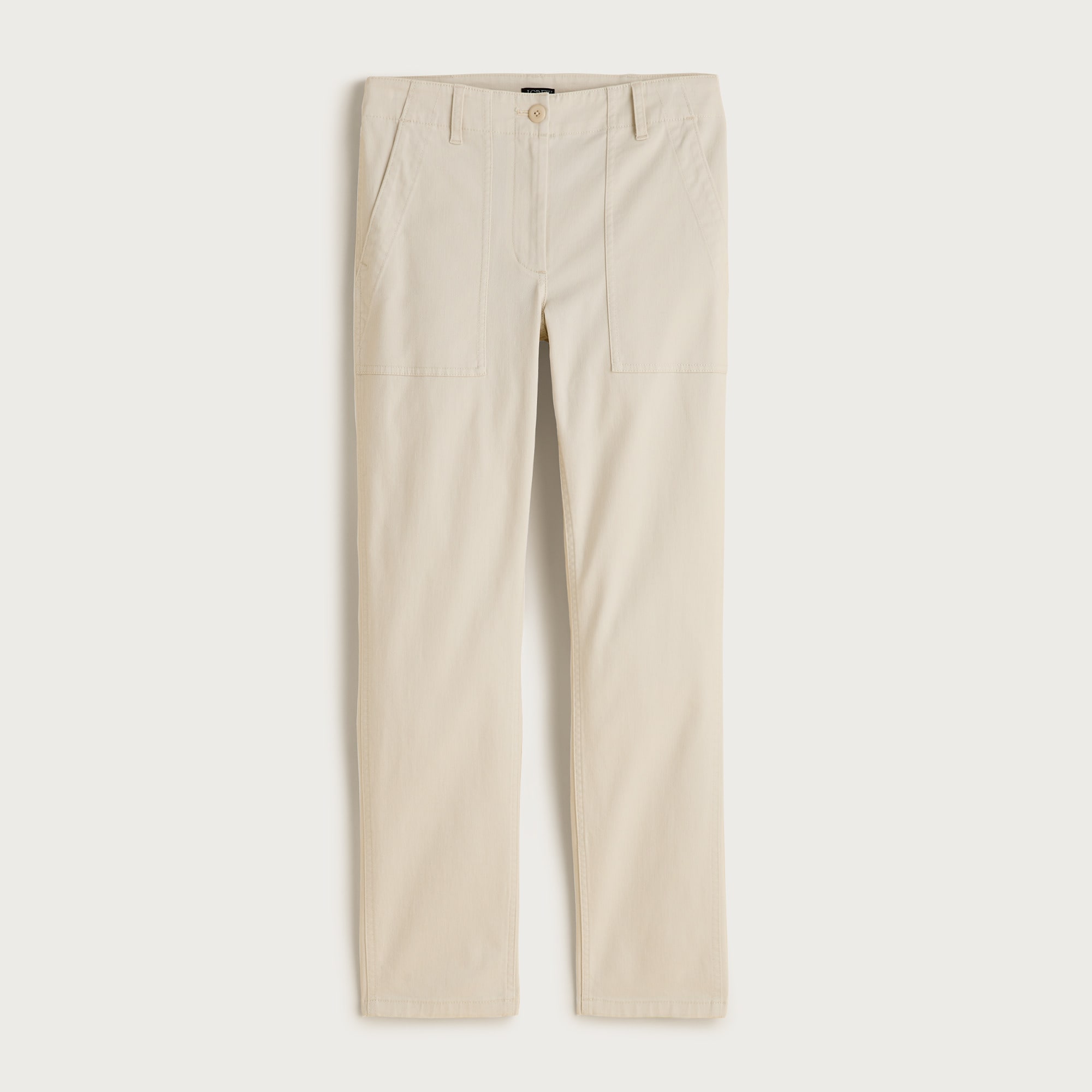  Patch-pocket slim chino pant